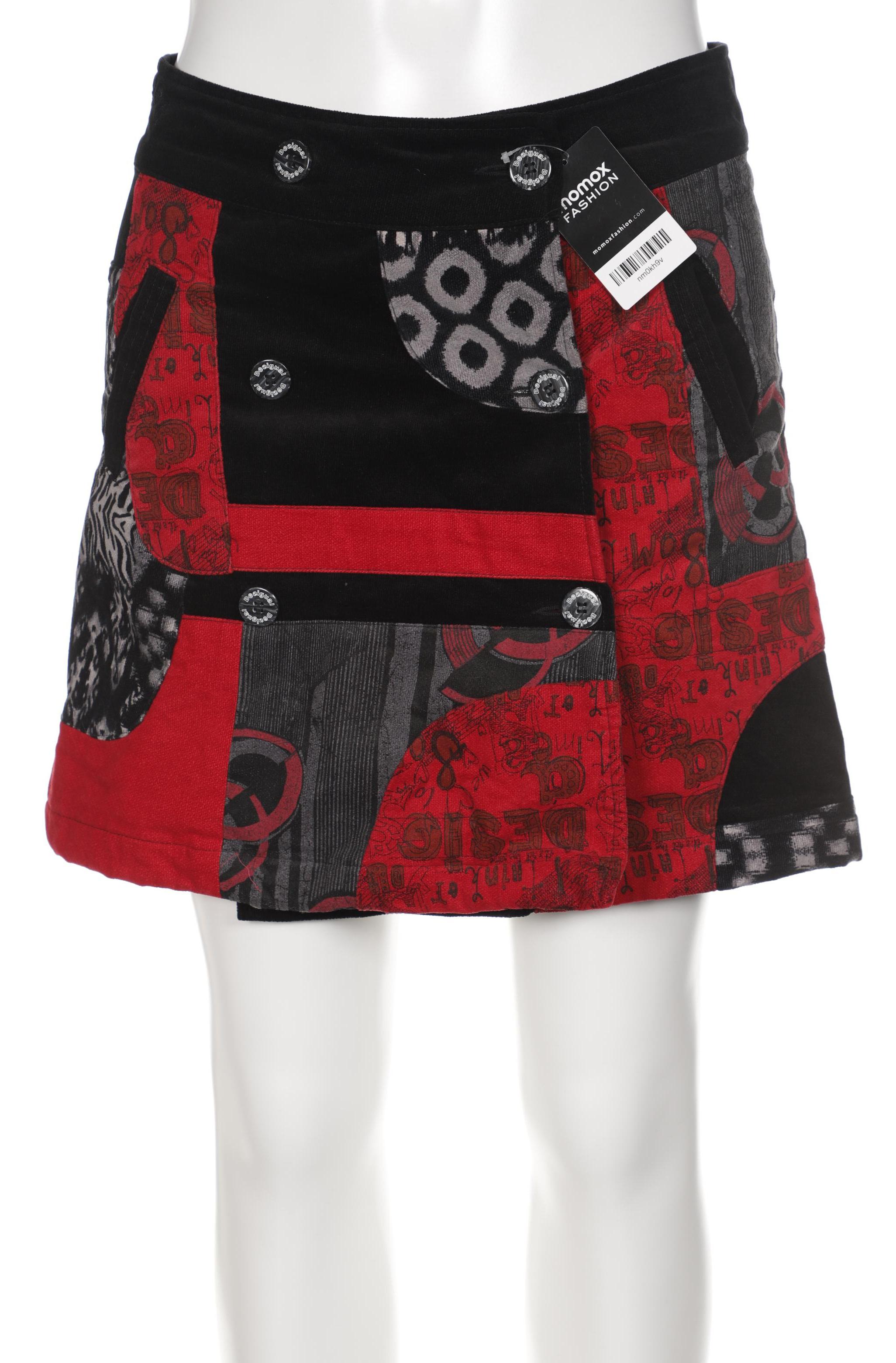 

Desigual Damen Rock, schwarz, Gr. 42