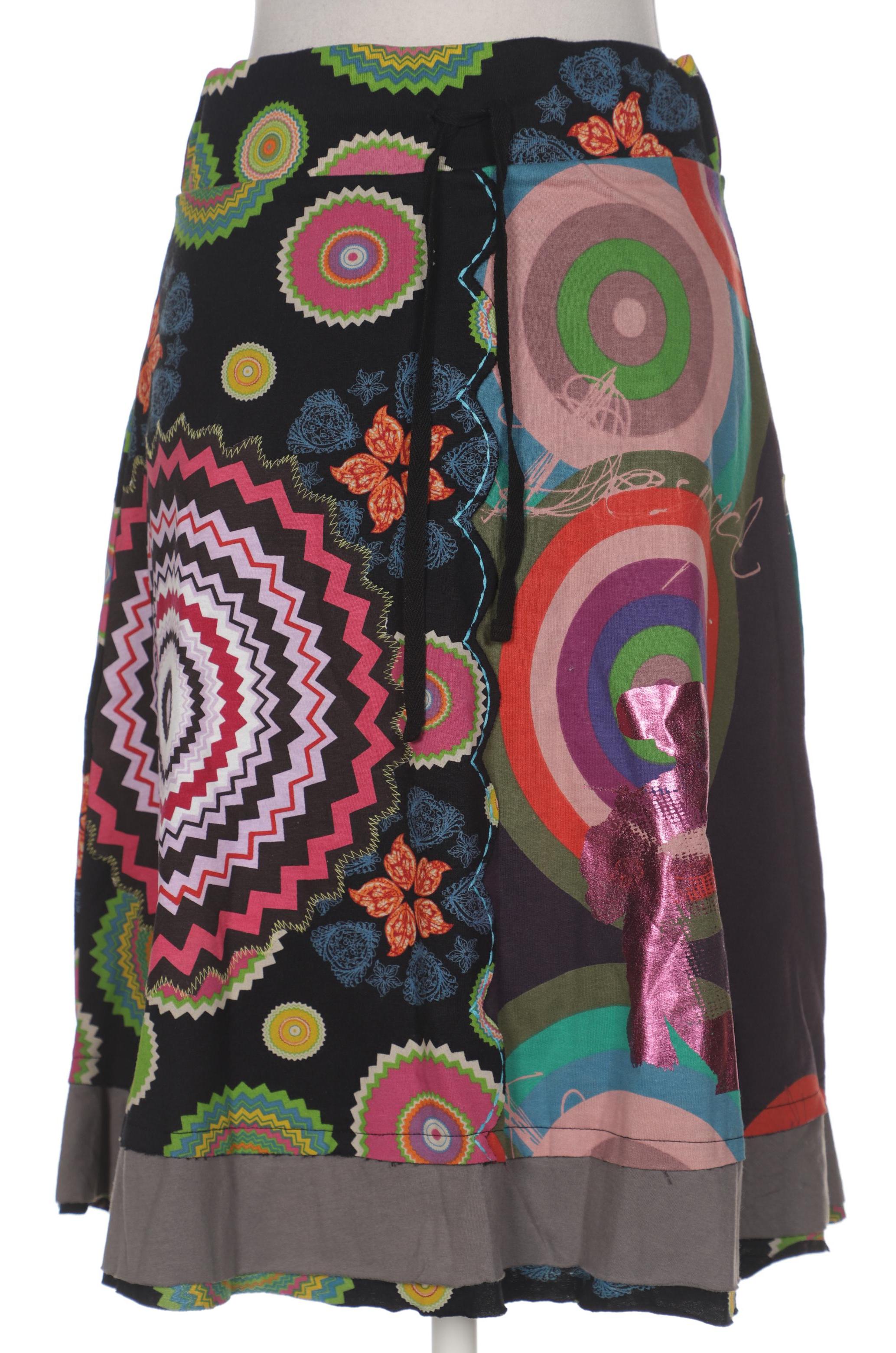 

Desigual Damen Rock, mehrfarbig, Gr. 34