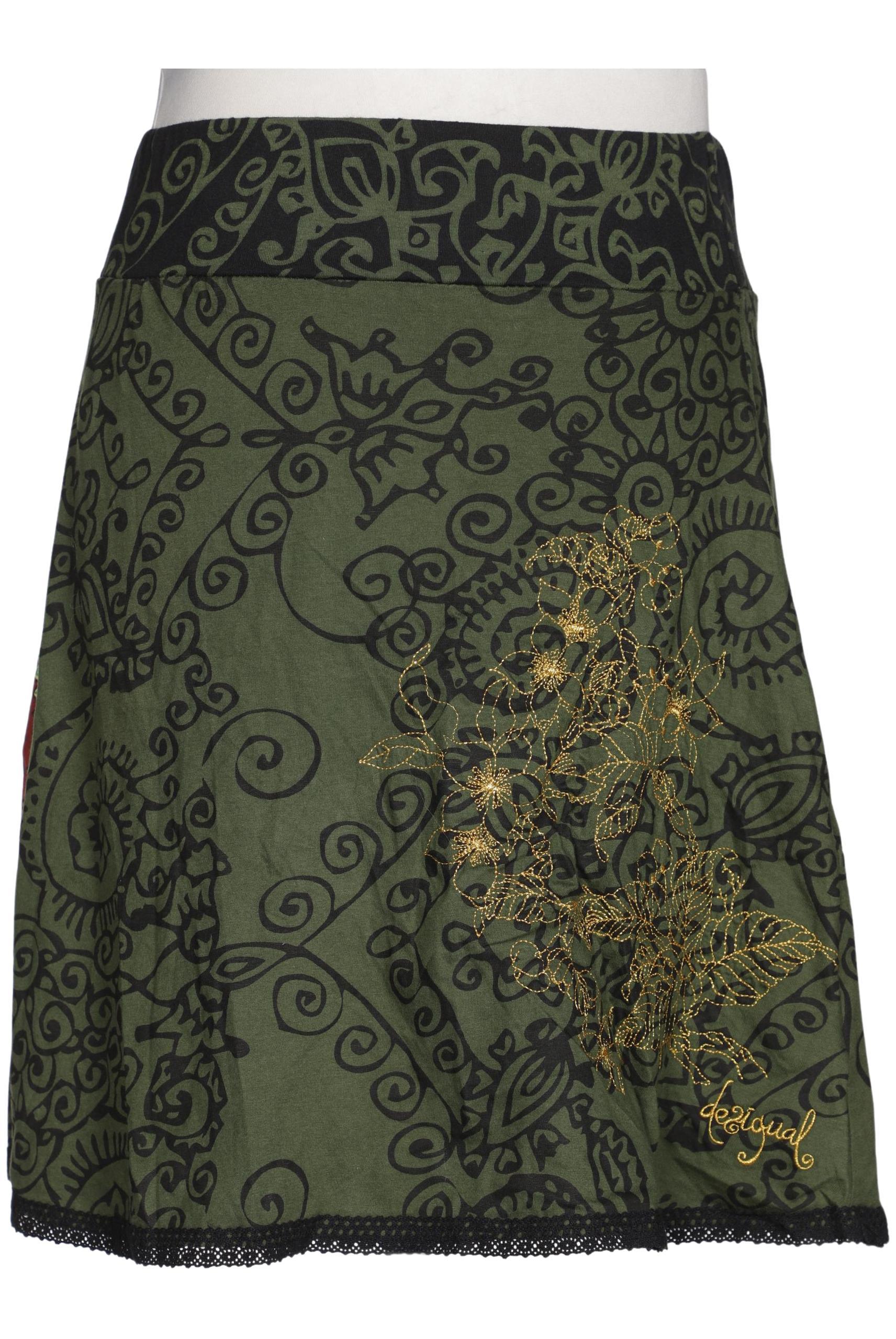 

Desigual Damen Rock, grün, Gr. 42