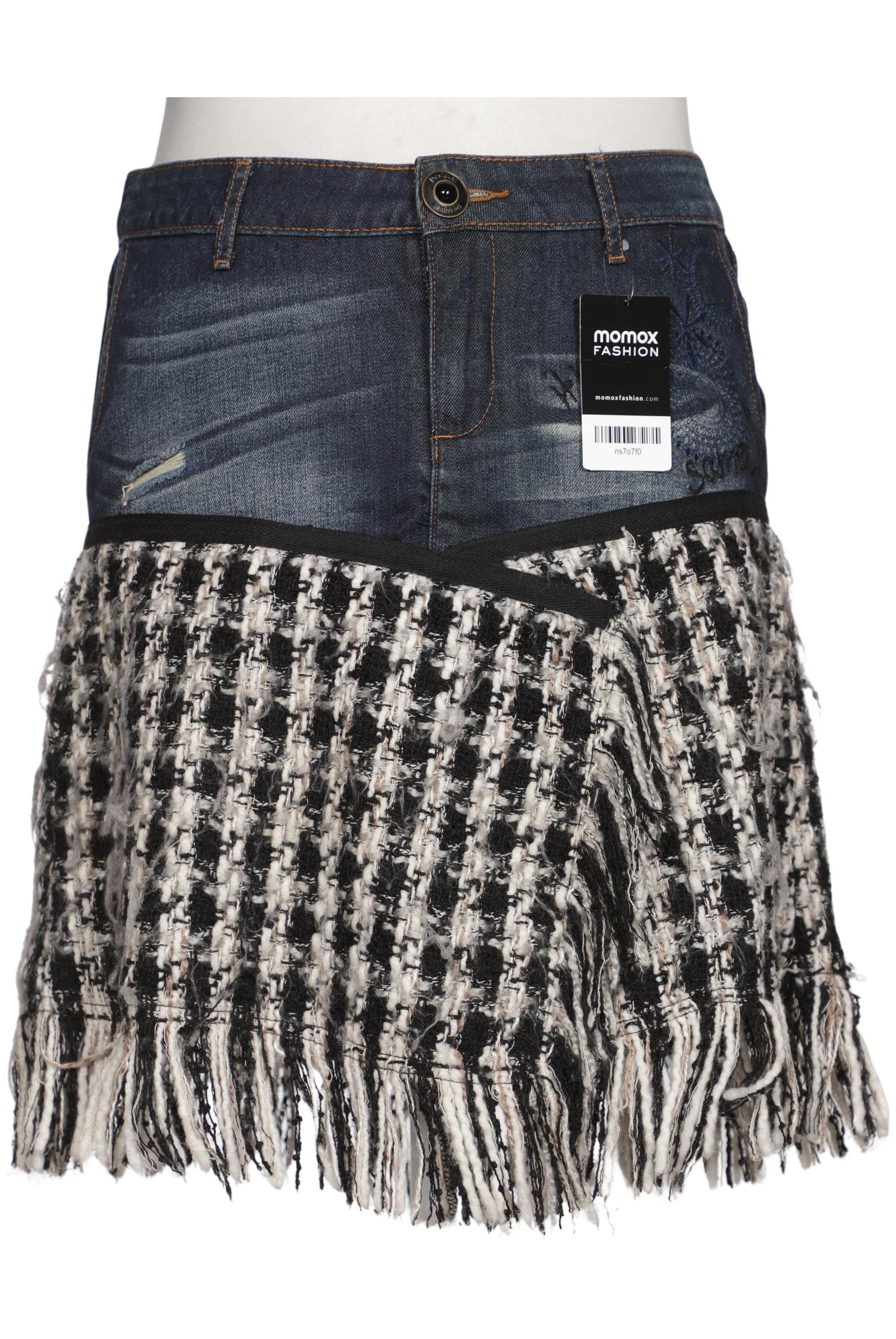 

Desigual Damen Rock, marineblau, Gr. 42