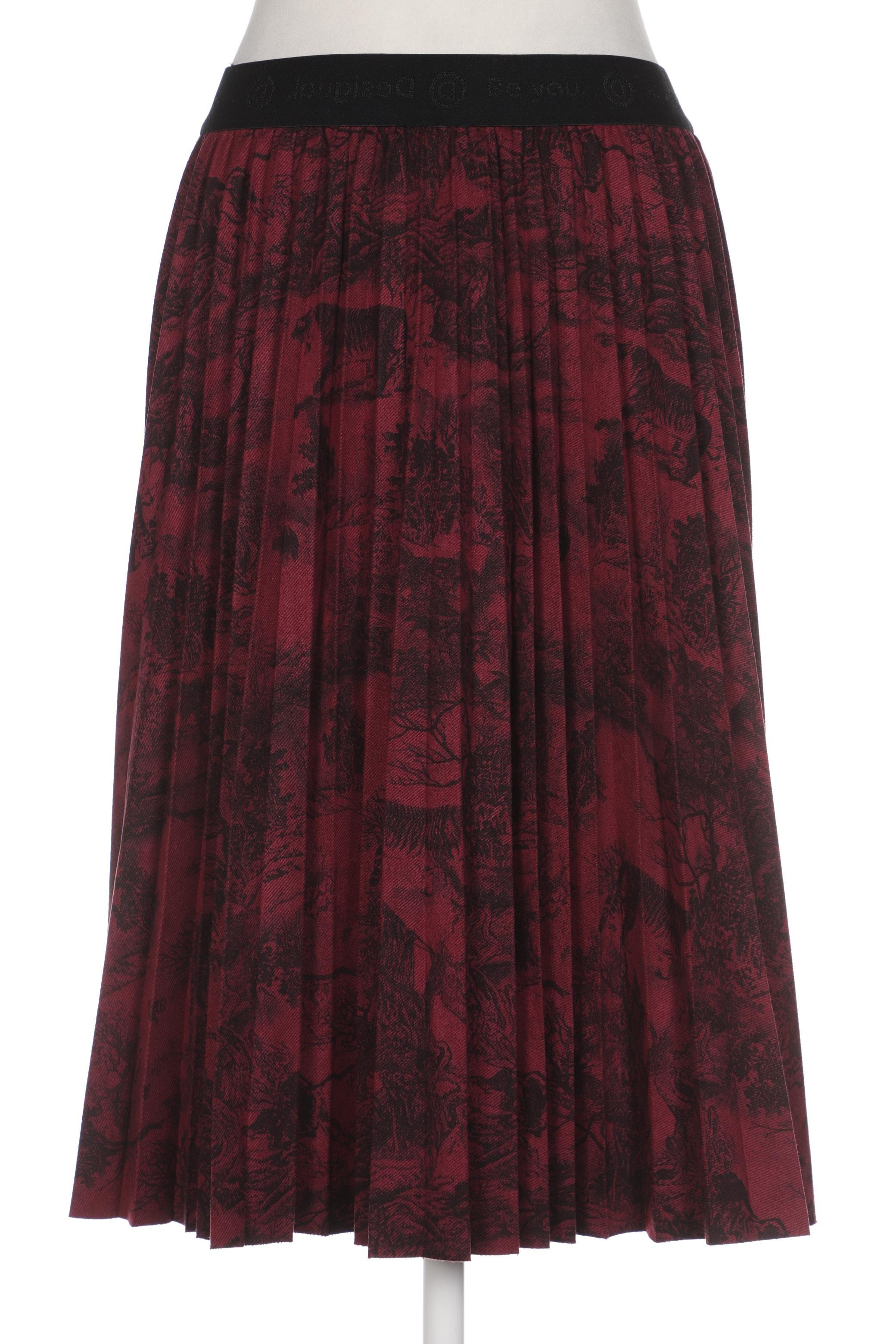 

Desigual Damen Rock, bordeaux, Gr. 38