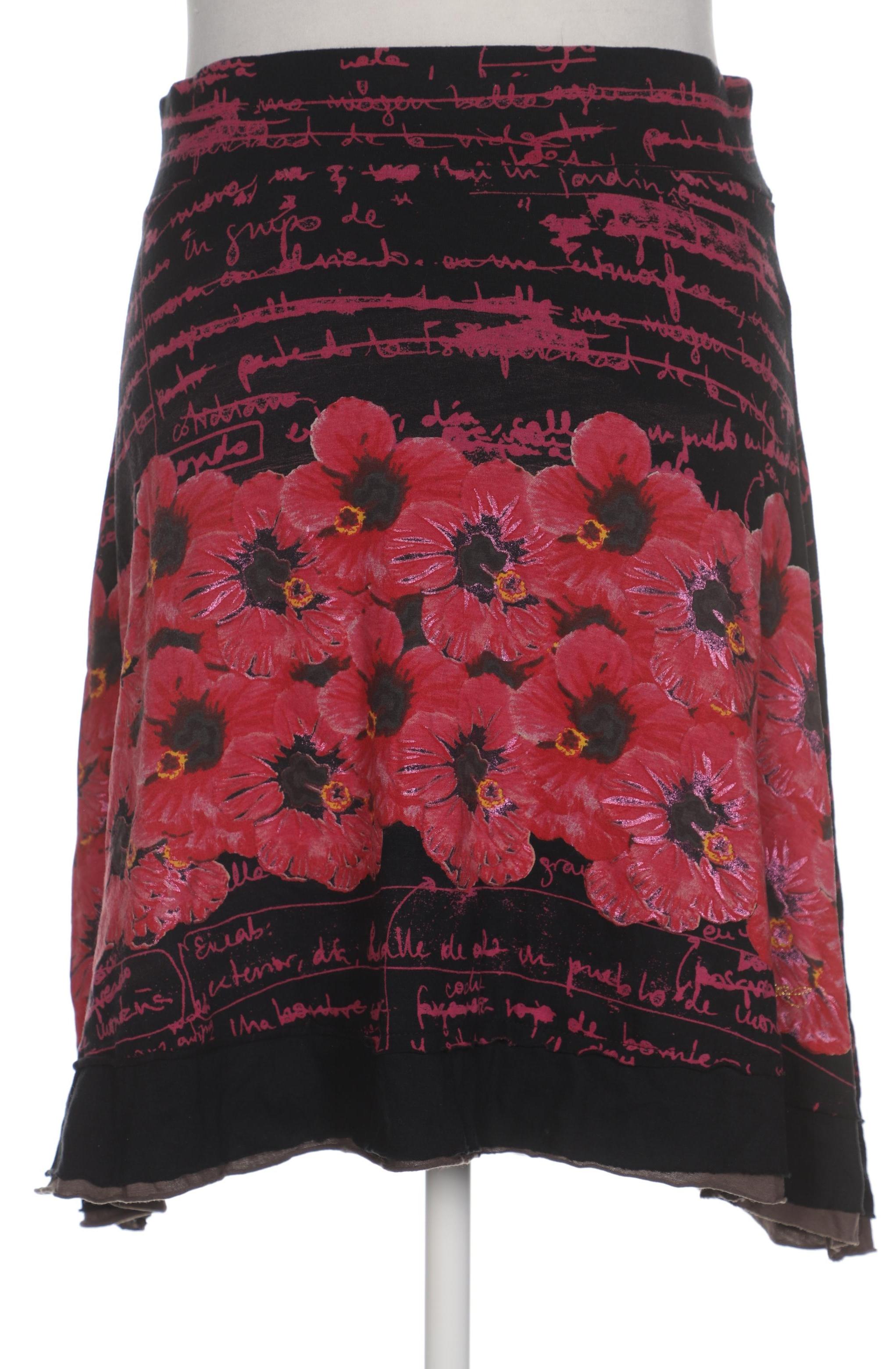 

Desigual Damen Rock, schwarz, Gr. 42