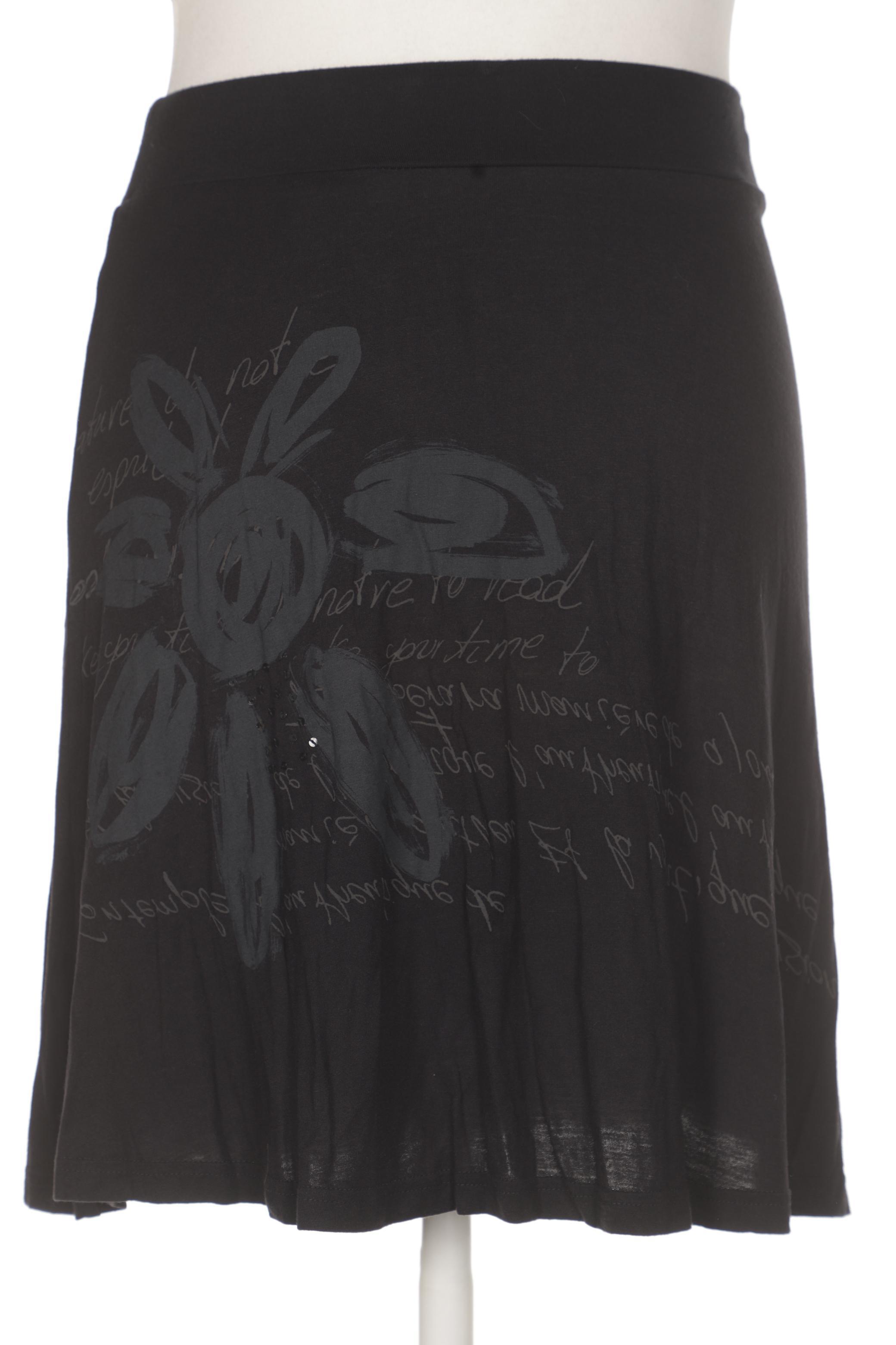

Desigual Damen Rock, schwarz, Gr. 42