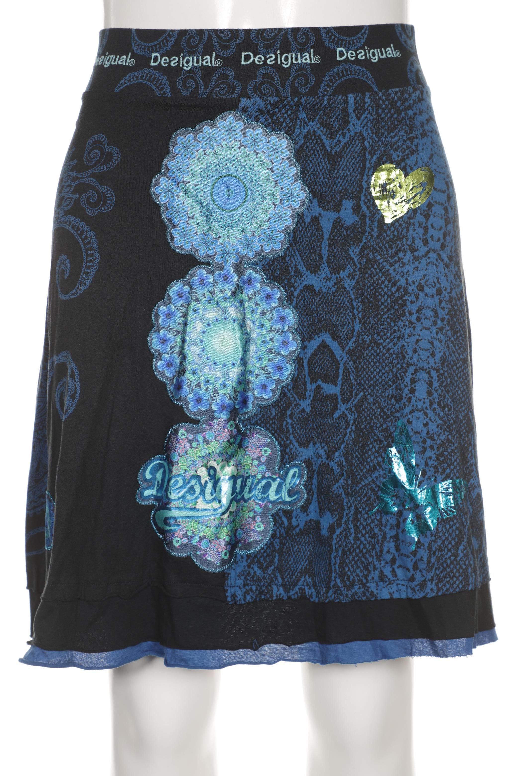

Desigual Damen Rock, schwarz, Gr. 42