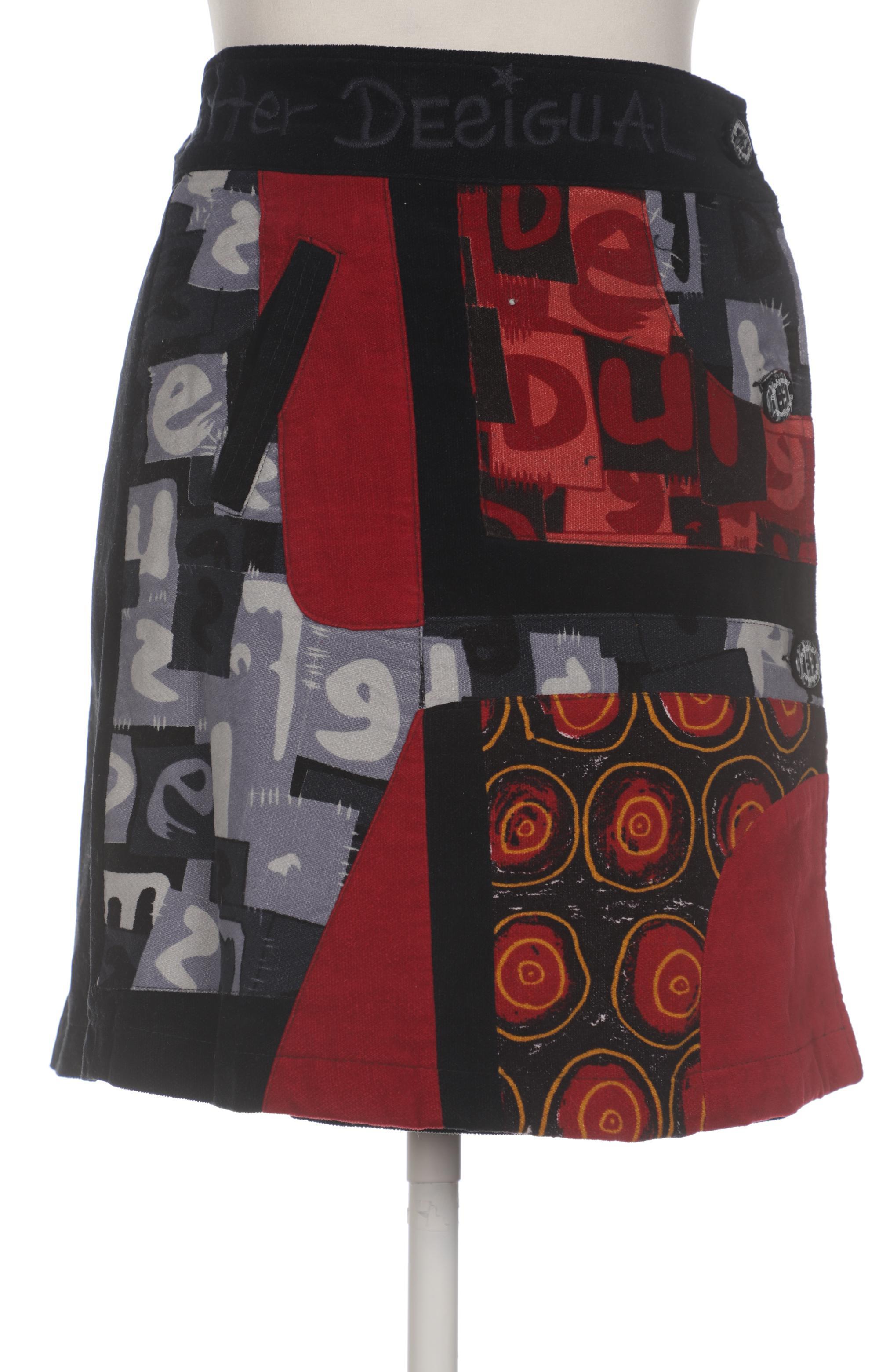 

Desigual Damen Rock, schwarz, Gr. 38