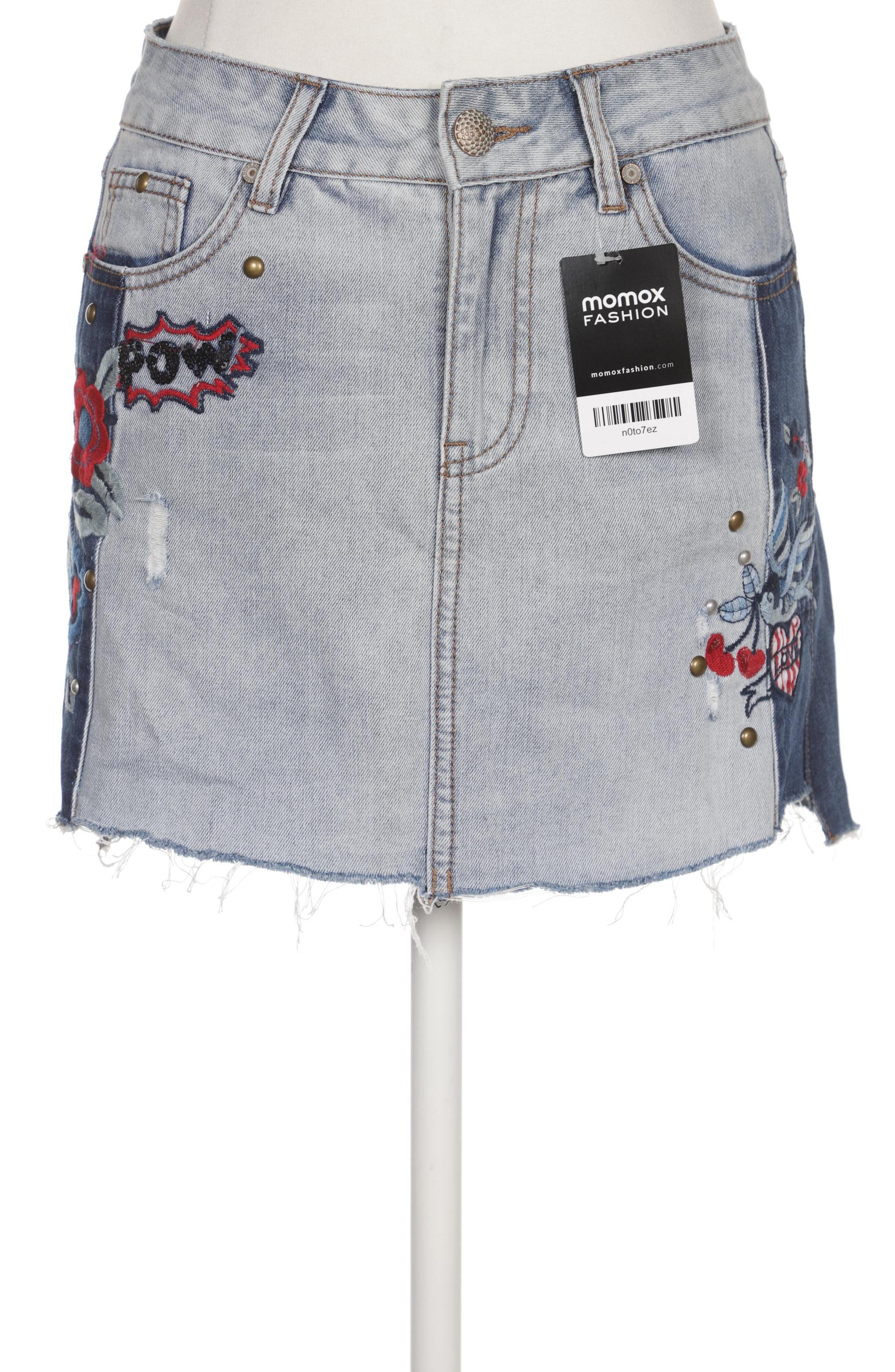 

Desigual Damen Rock, hellblau, Gr. 26