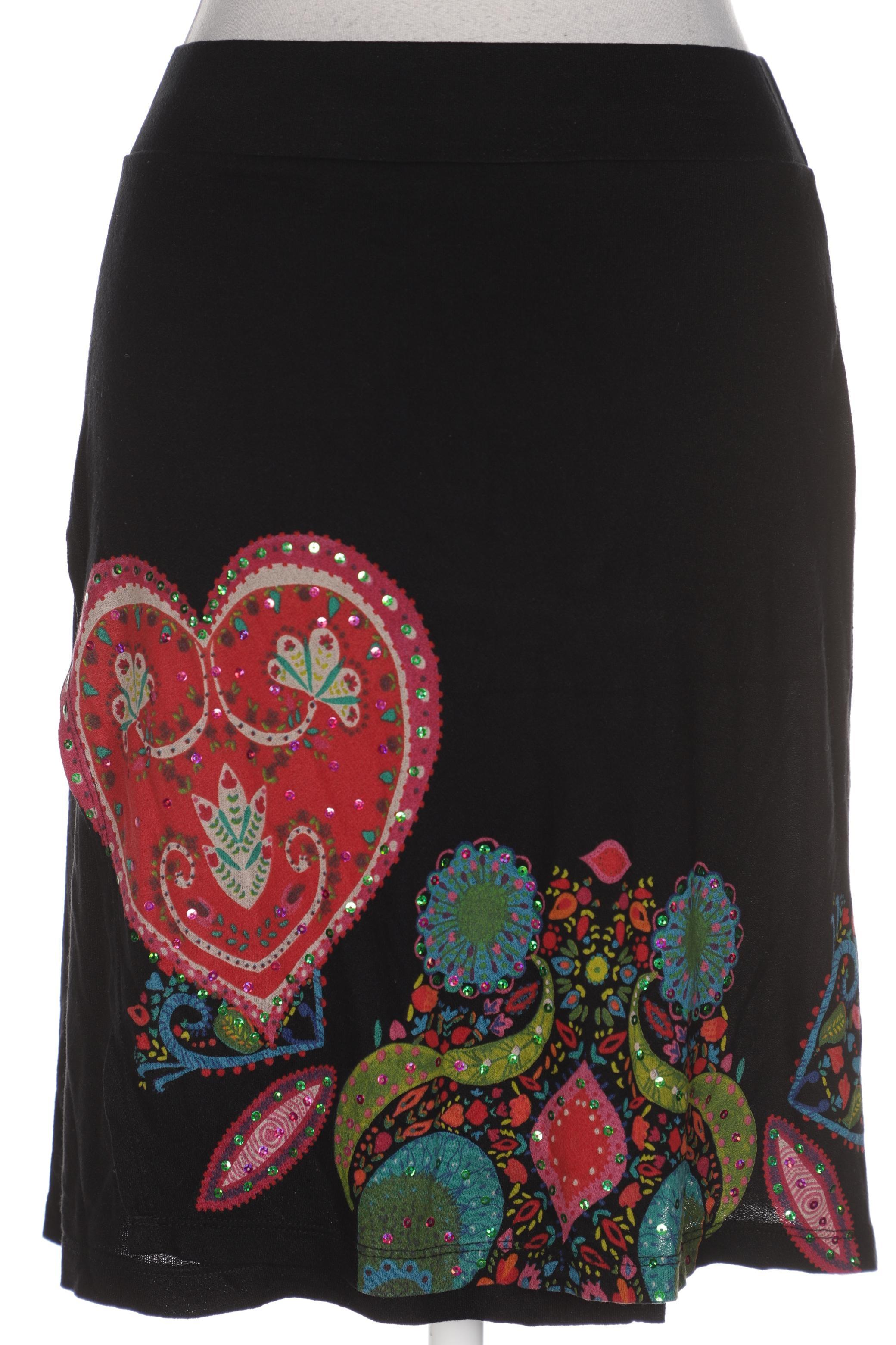 

Desigual Damen Rock, schwarz, Gr. 36