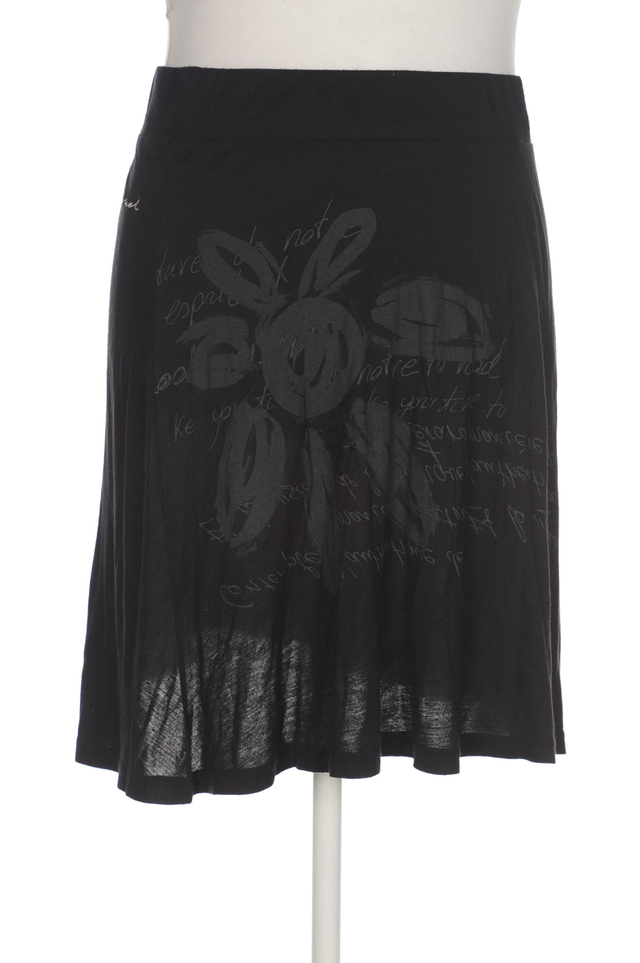 

Desigual Damen Rock, schwarz, Gr. 42
