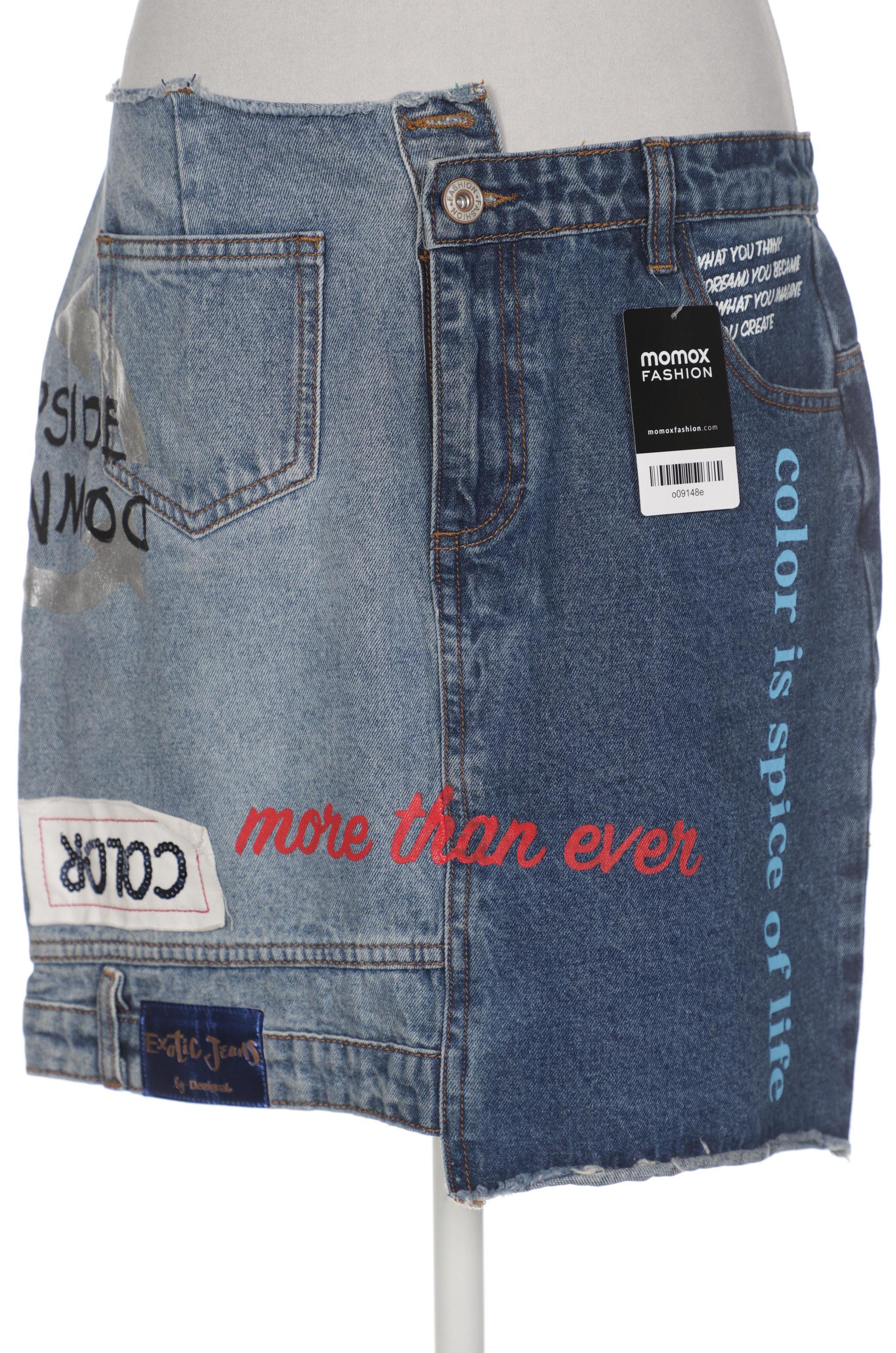 

Desigual Damen Rock, blau, Gr. 30