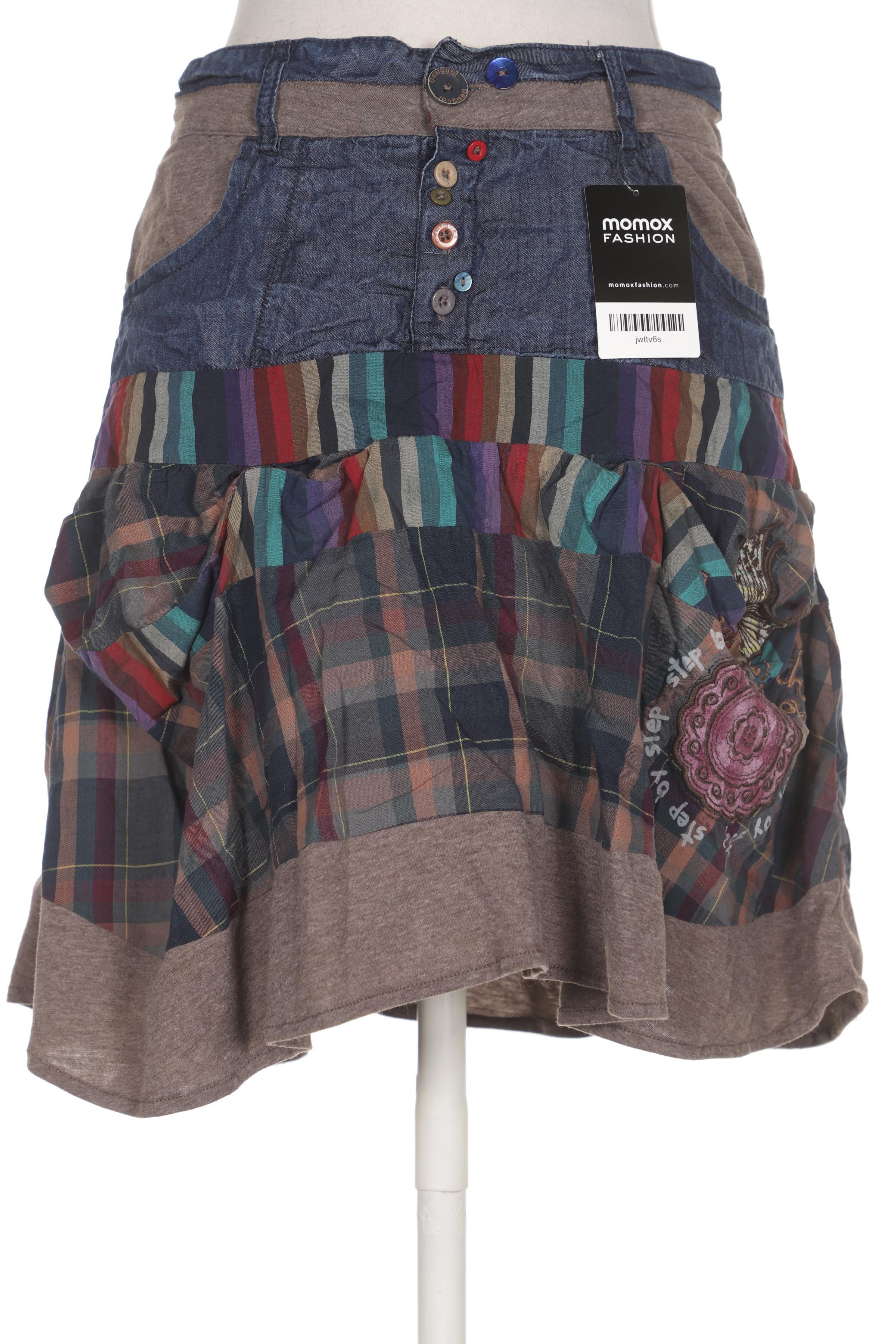 

Desigual Damen Rock, blau, Gr. 34