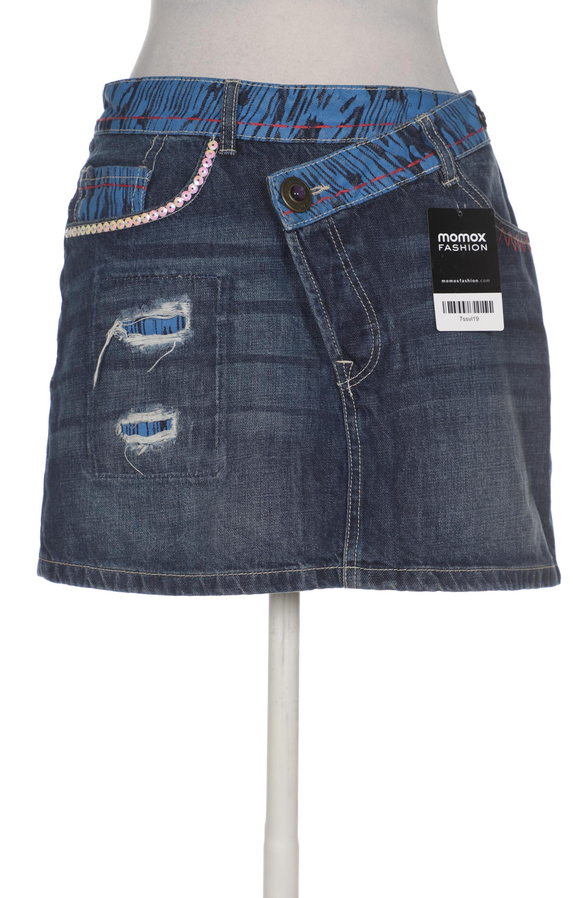 

Desigual Damen Rock, blau, Gr. 38