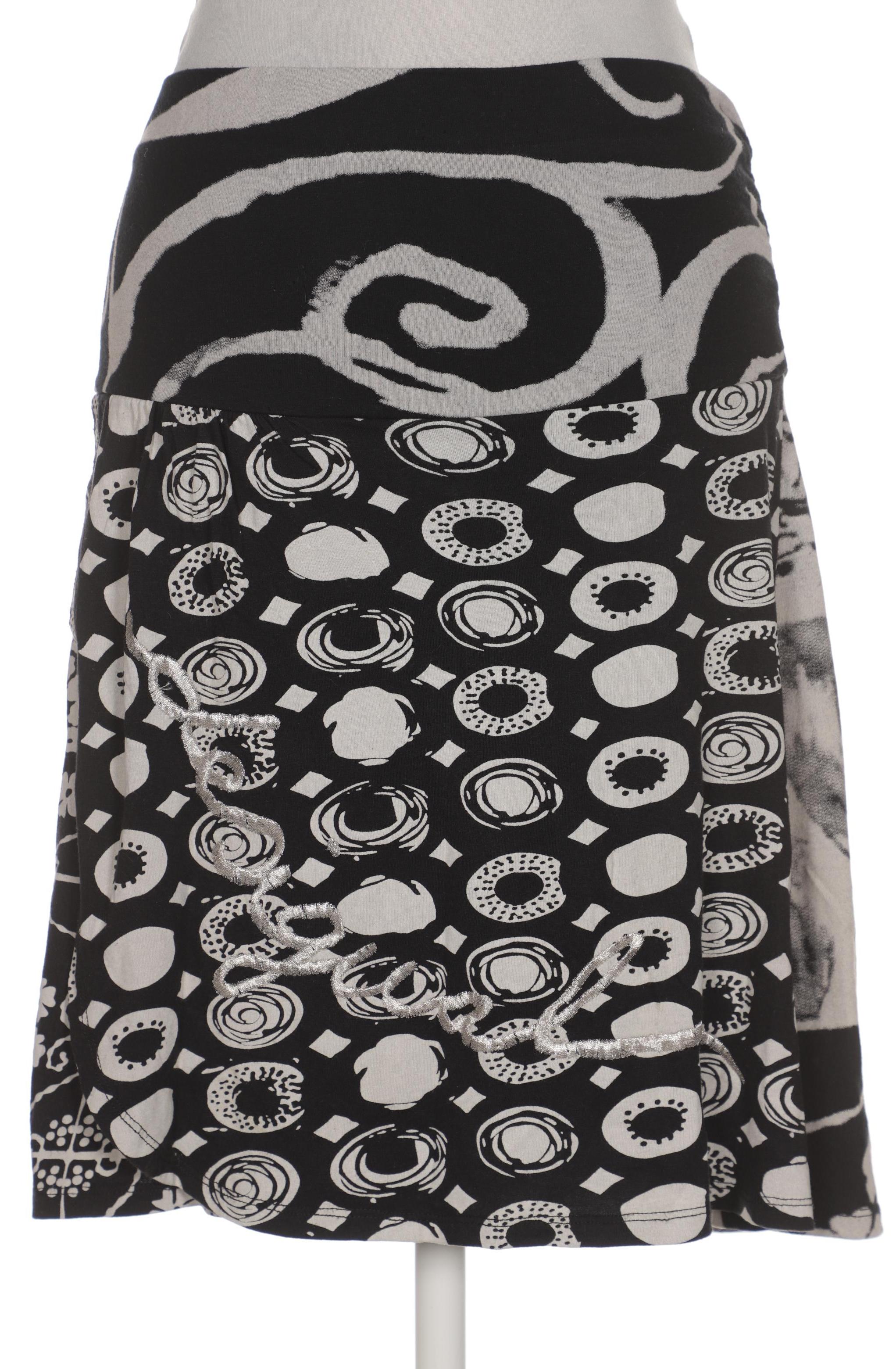

Desigual Damen Rock, schwarz, Gr. 38