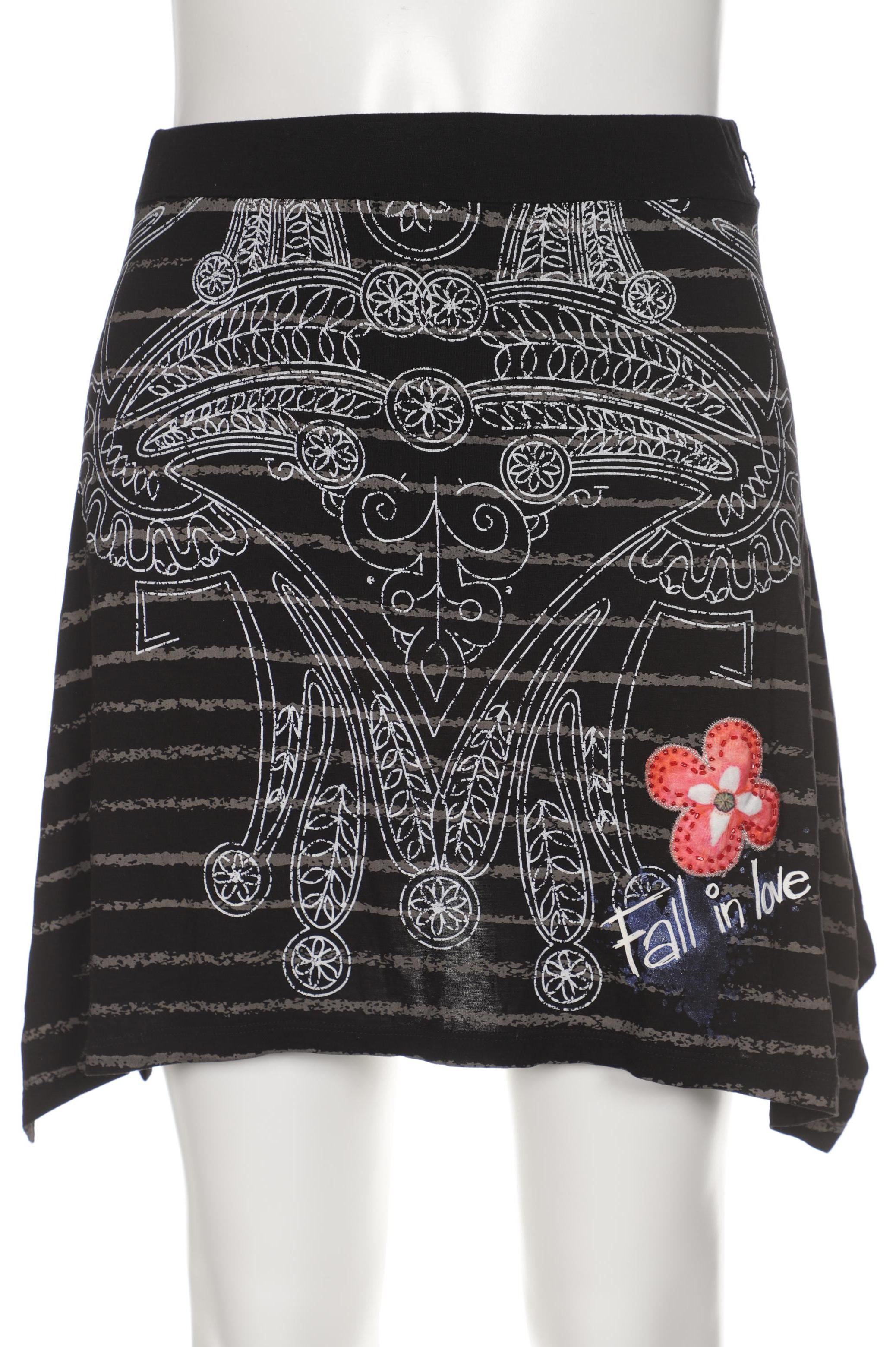 

Desigual Damen Rock, schwarz