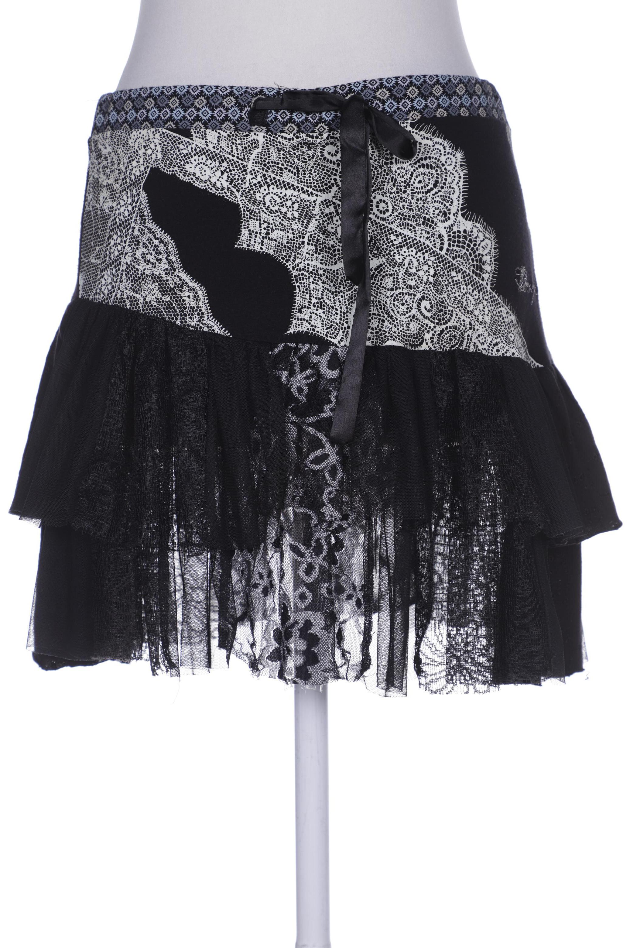 

Desigual Damen Rock, schwarz, Gr. 38