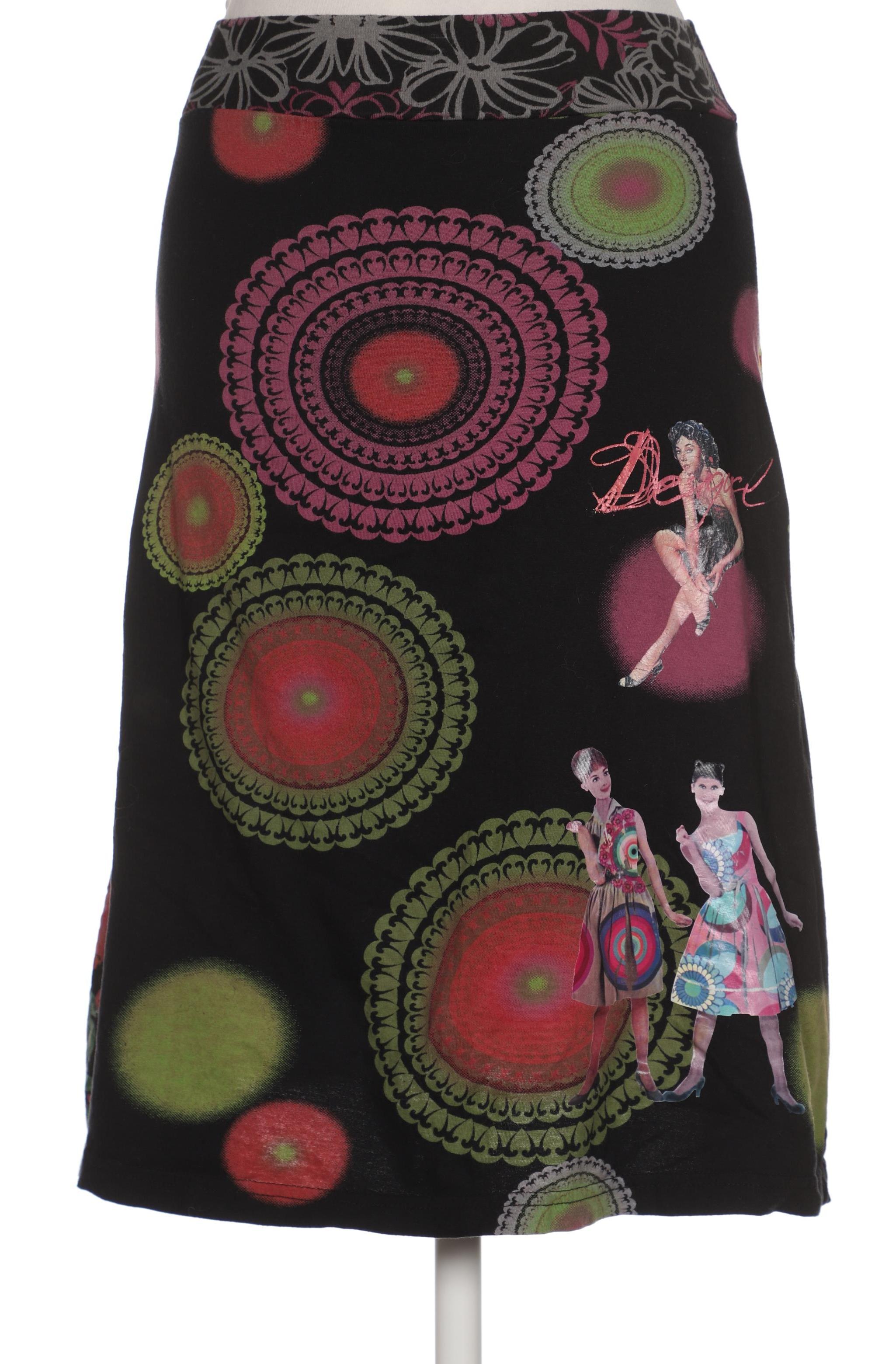 

Desigual Damen Rock, schwarz, Gr. 34