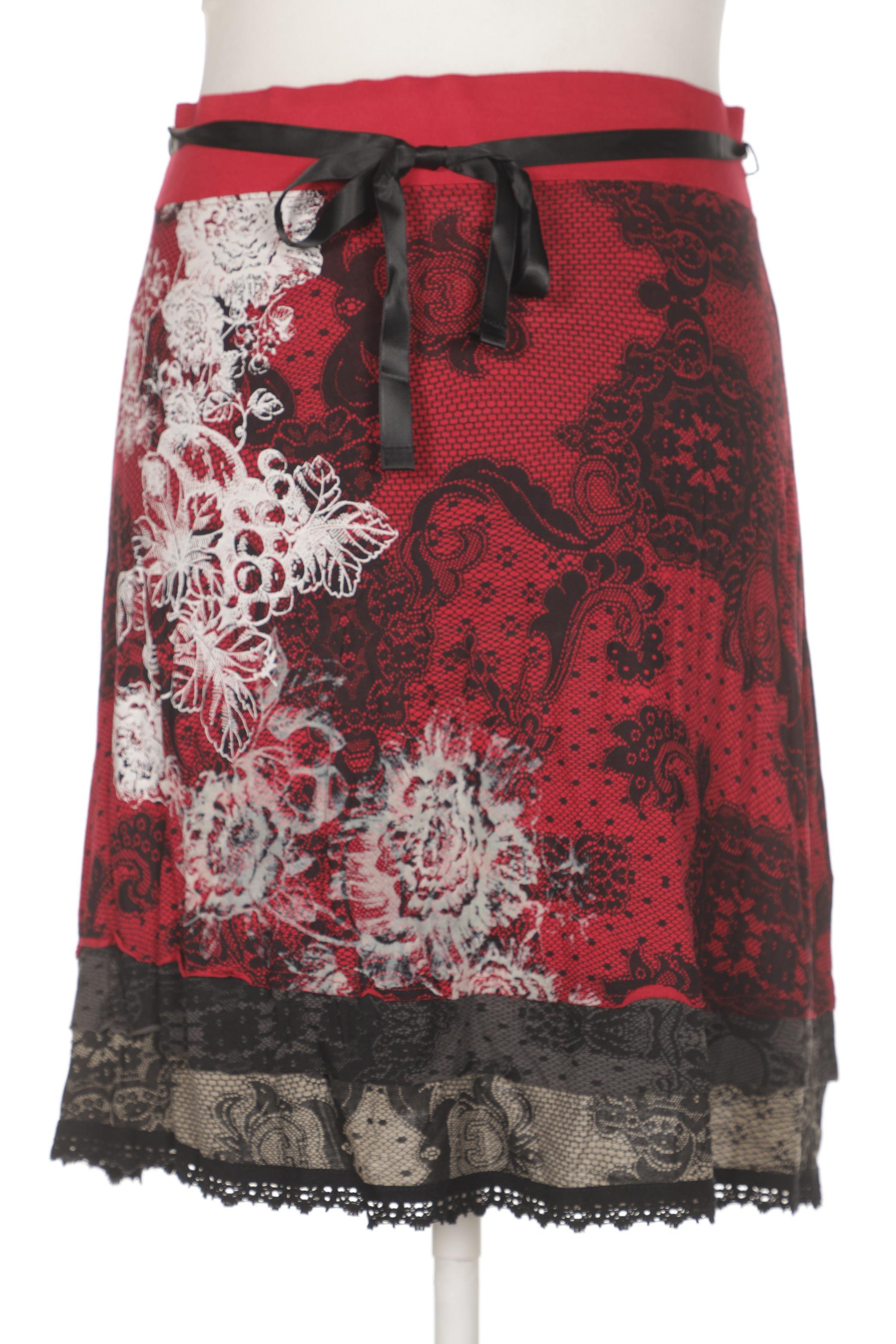 

Desigual Damen Rock, rot, Gr. 42
