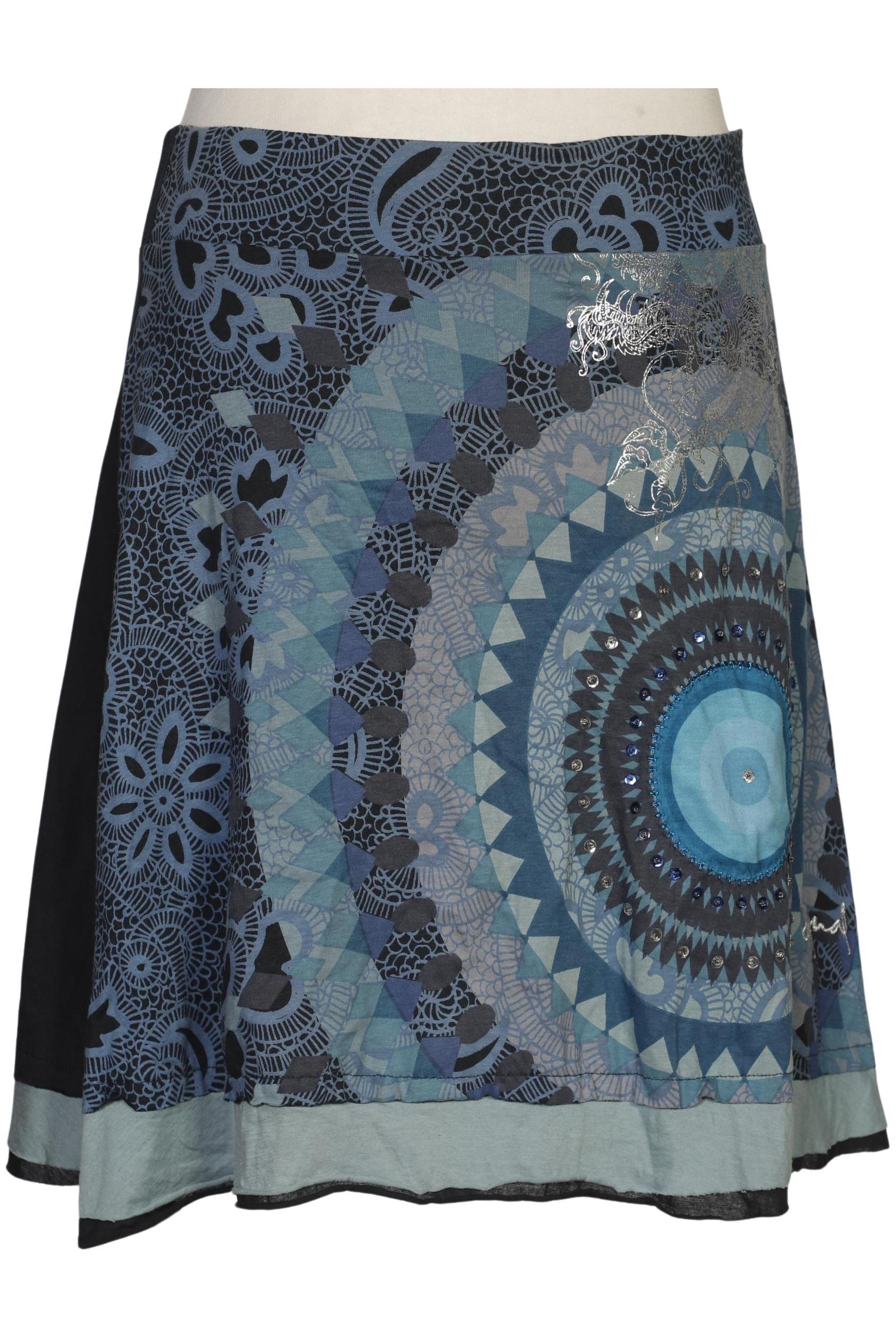 

Desigual Damen Rock, marineblau, Gr. 42