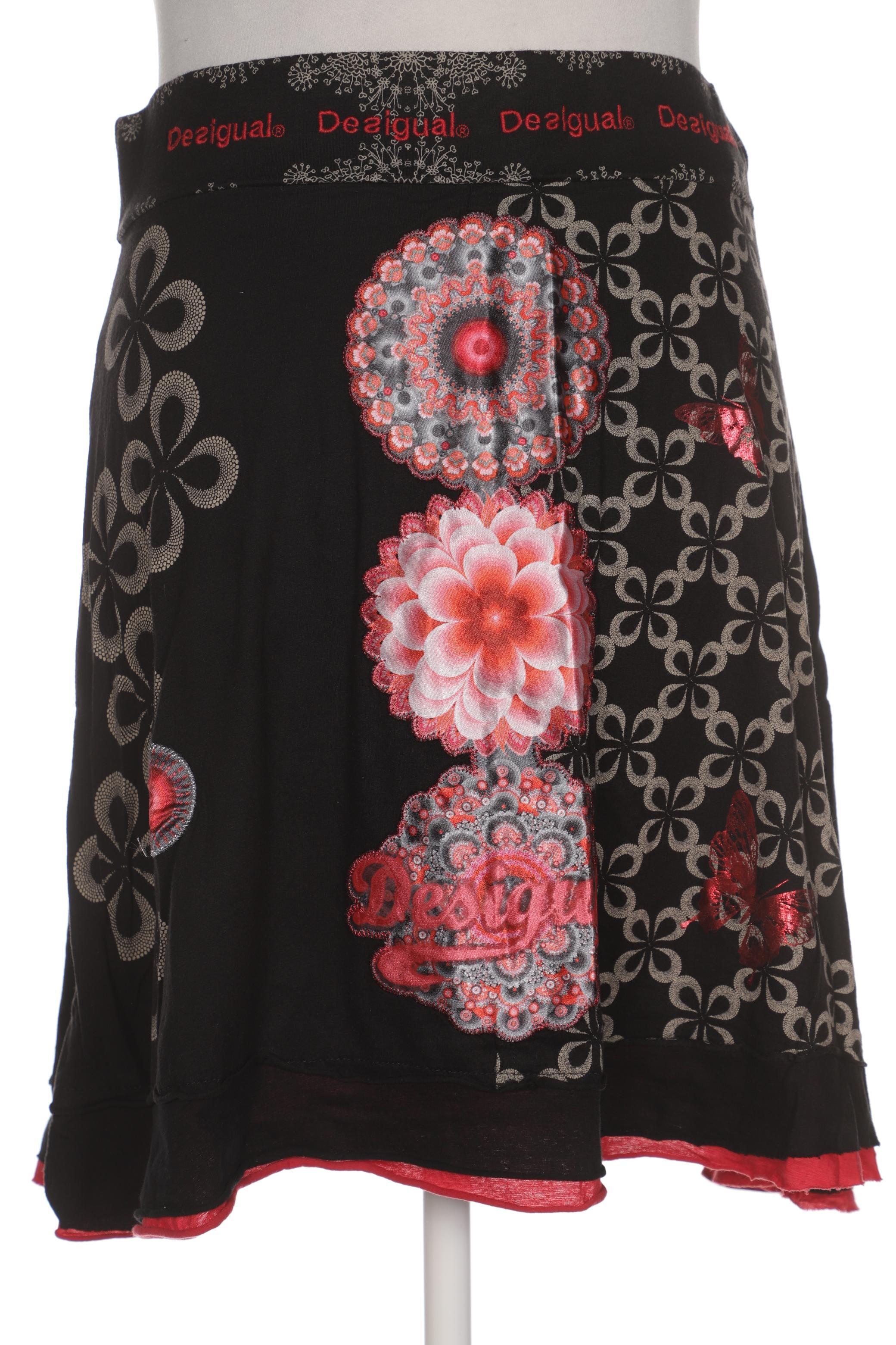 

Desigual Damen Rock, schwarz, Gr. 44