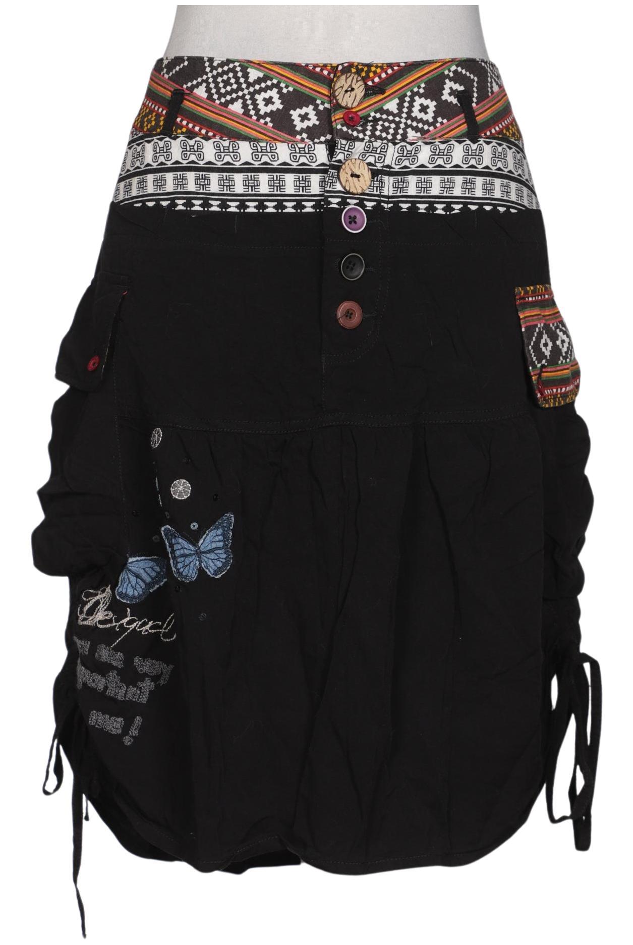 

Desigual Damen Rock, schwarz, Gr. 40