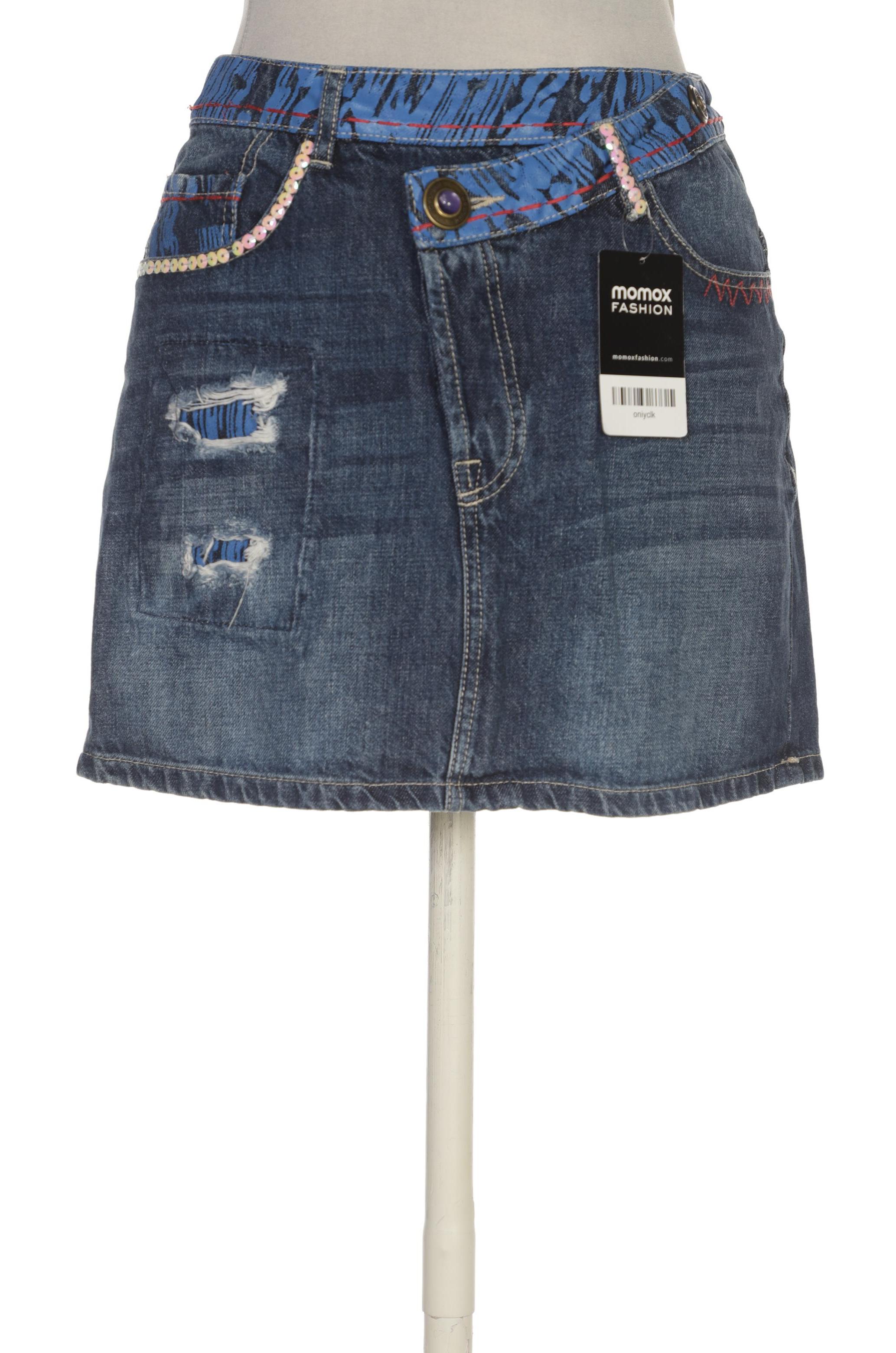 

Desigual Damen Rock, blau, Gr. 34
