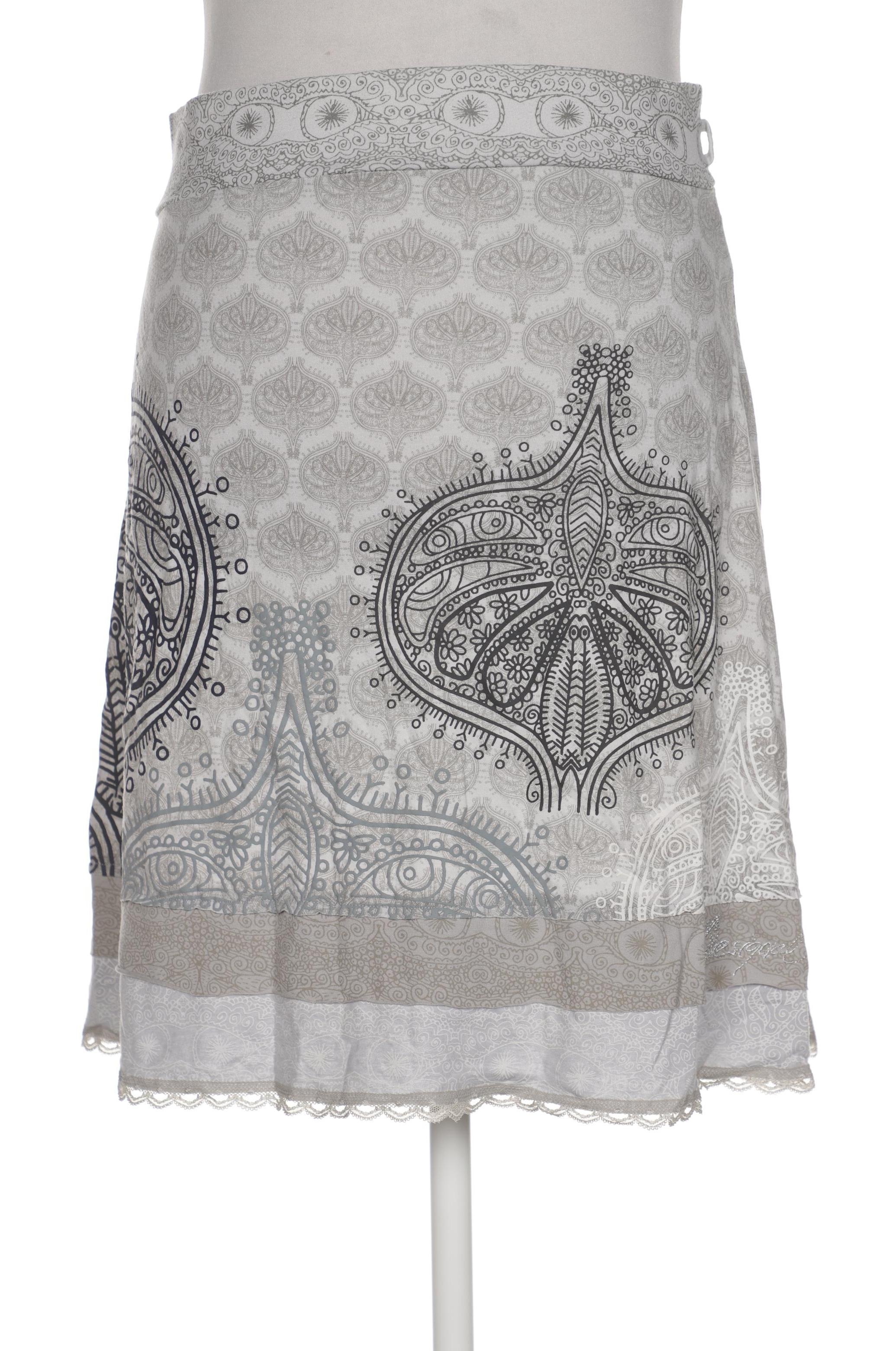 

Desigual Damen Rock, grau, Gr. 44