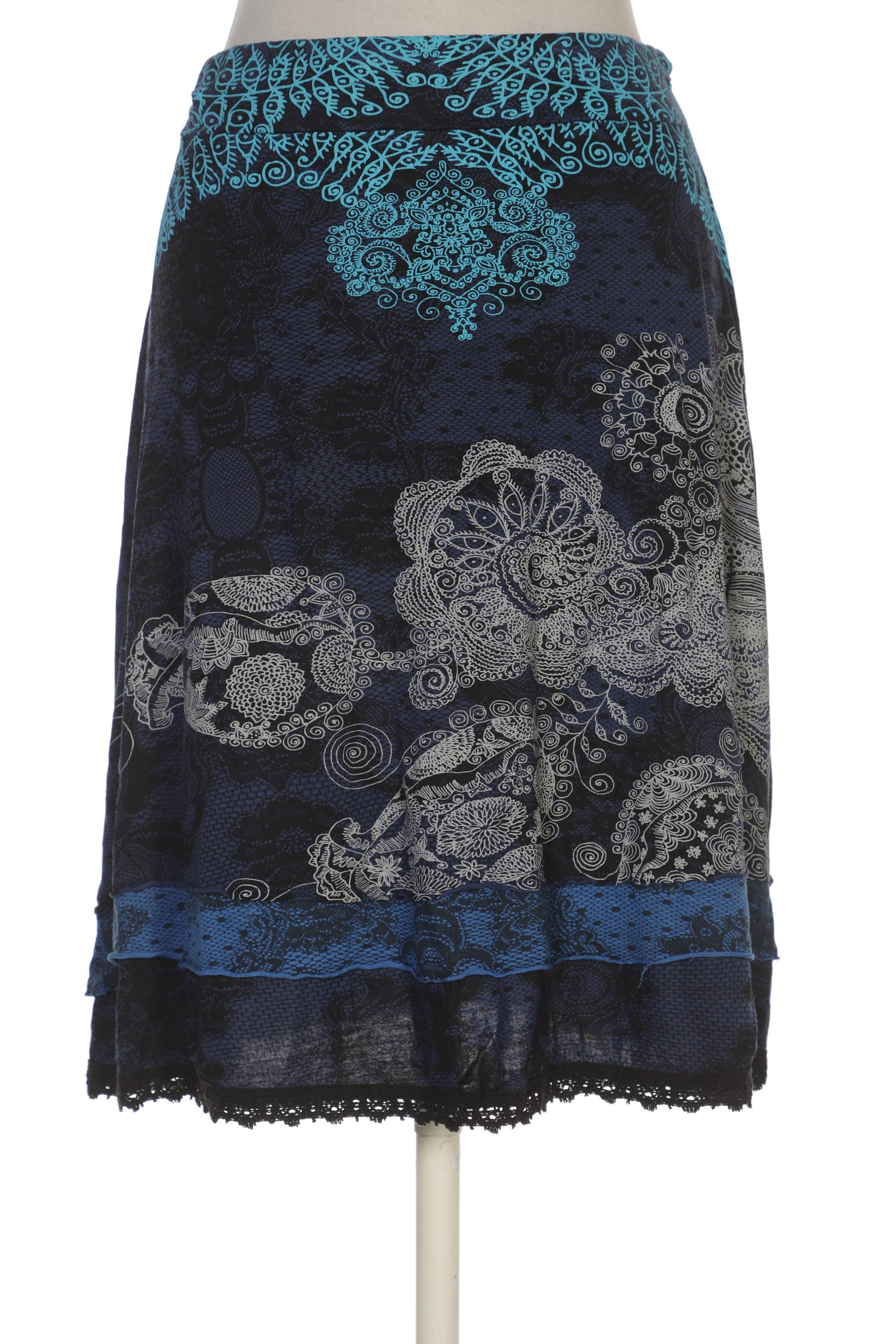 

Desigual Damen Rock, marineblau, Gr. 38