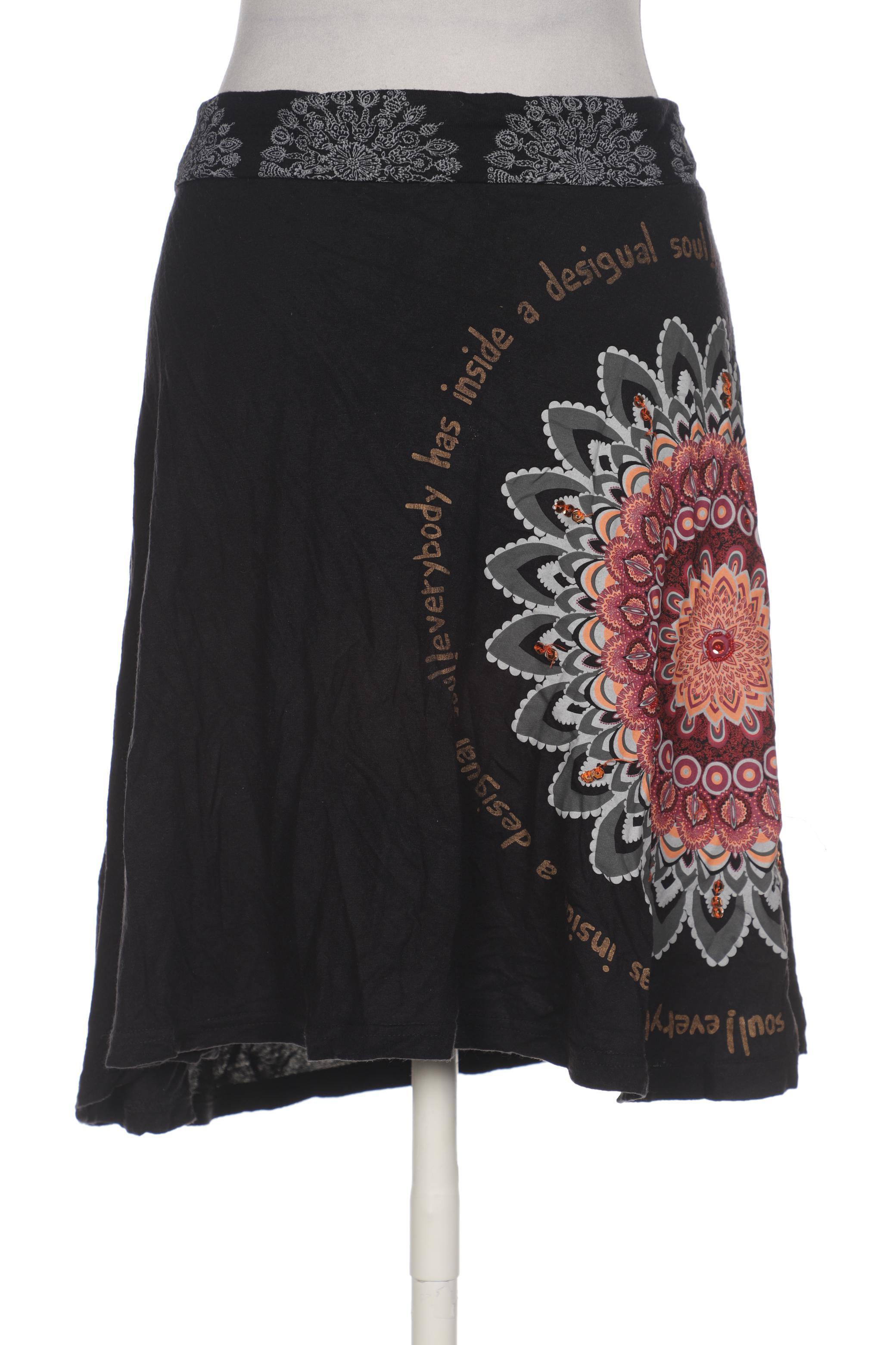 

Desigual Damen Rock, schwarz, Gr. 36