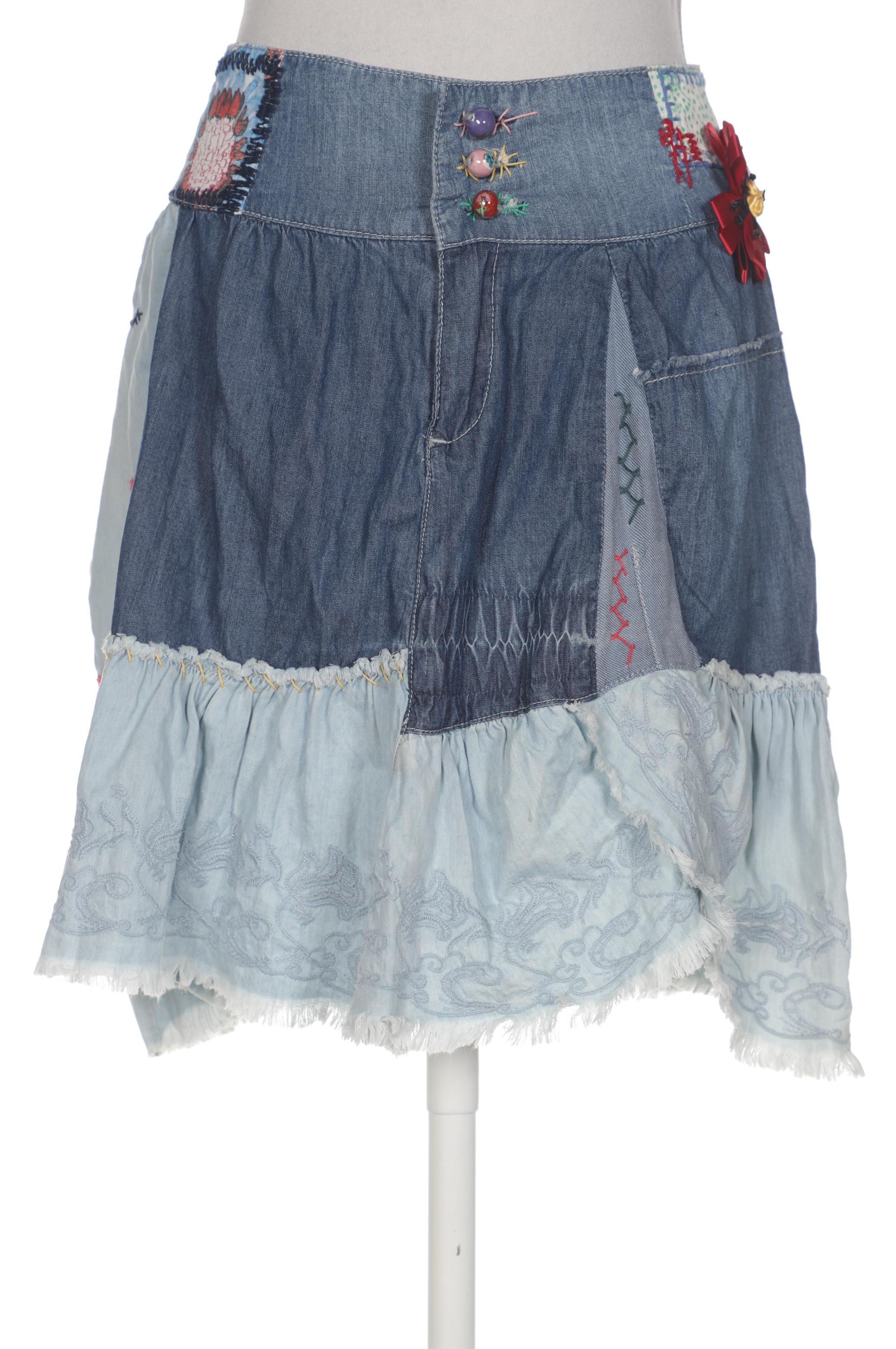 

Desigual Damen Rock, blau, Gr. 36