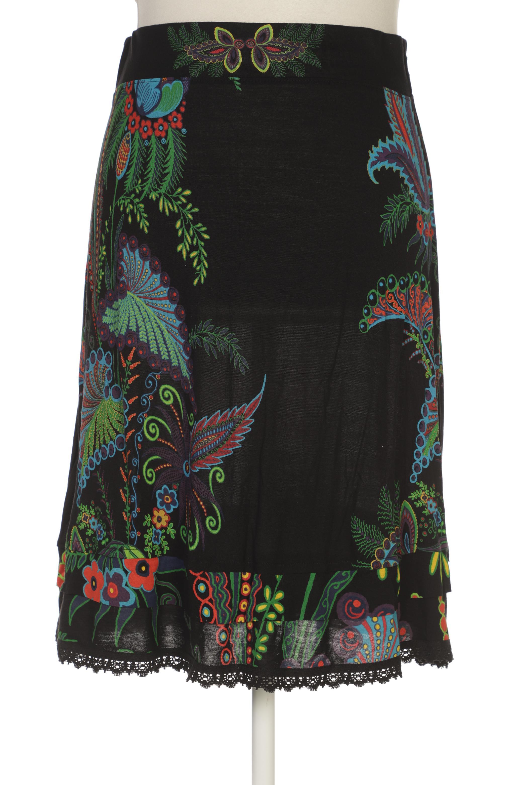 

Desigual Damen Rock, schwarz, Gr. 42