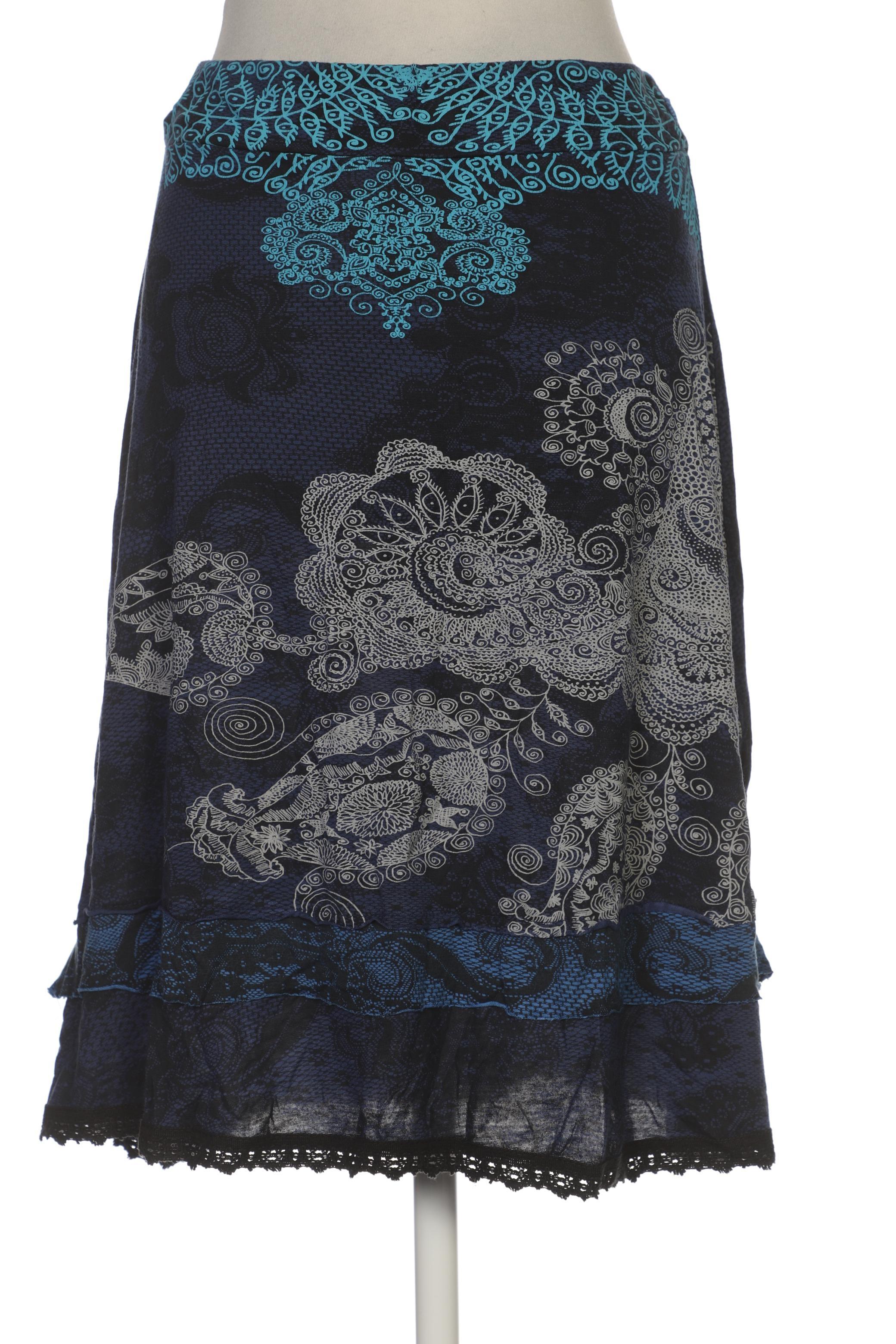 

Desigual Damen Rock, marineblau, Gr. 36