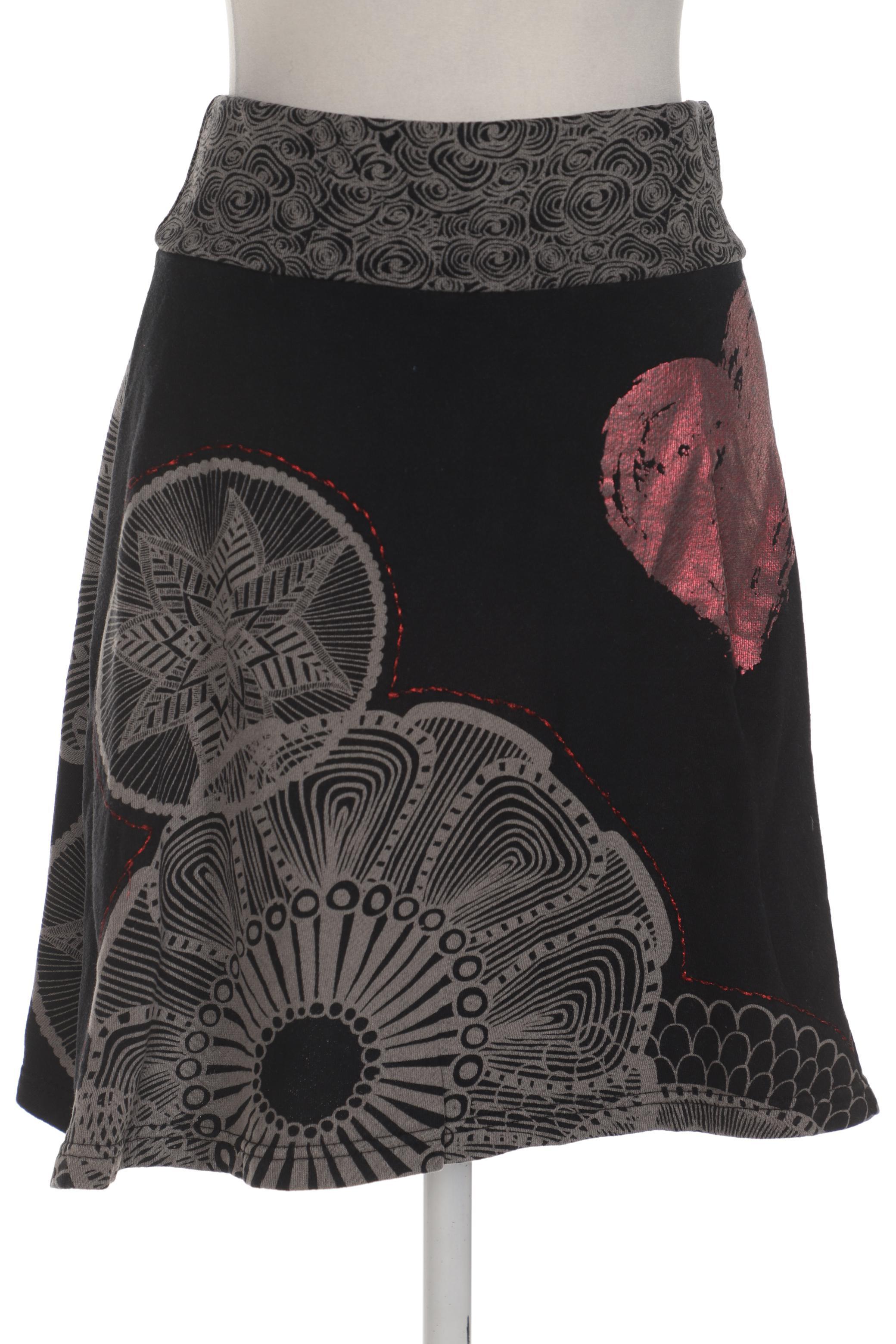 

Desigual Damen Rock, schwarz, Gr. 38
