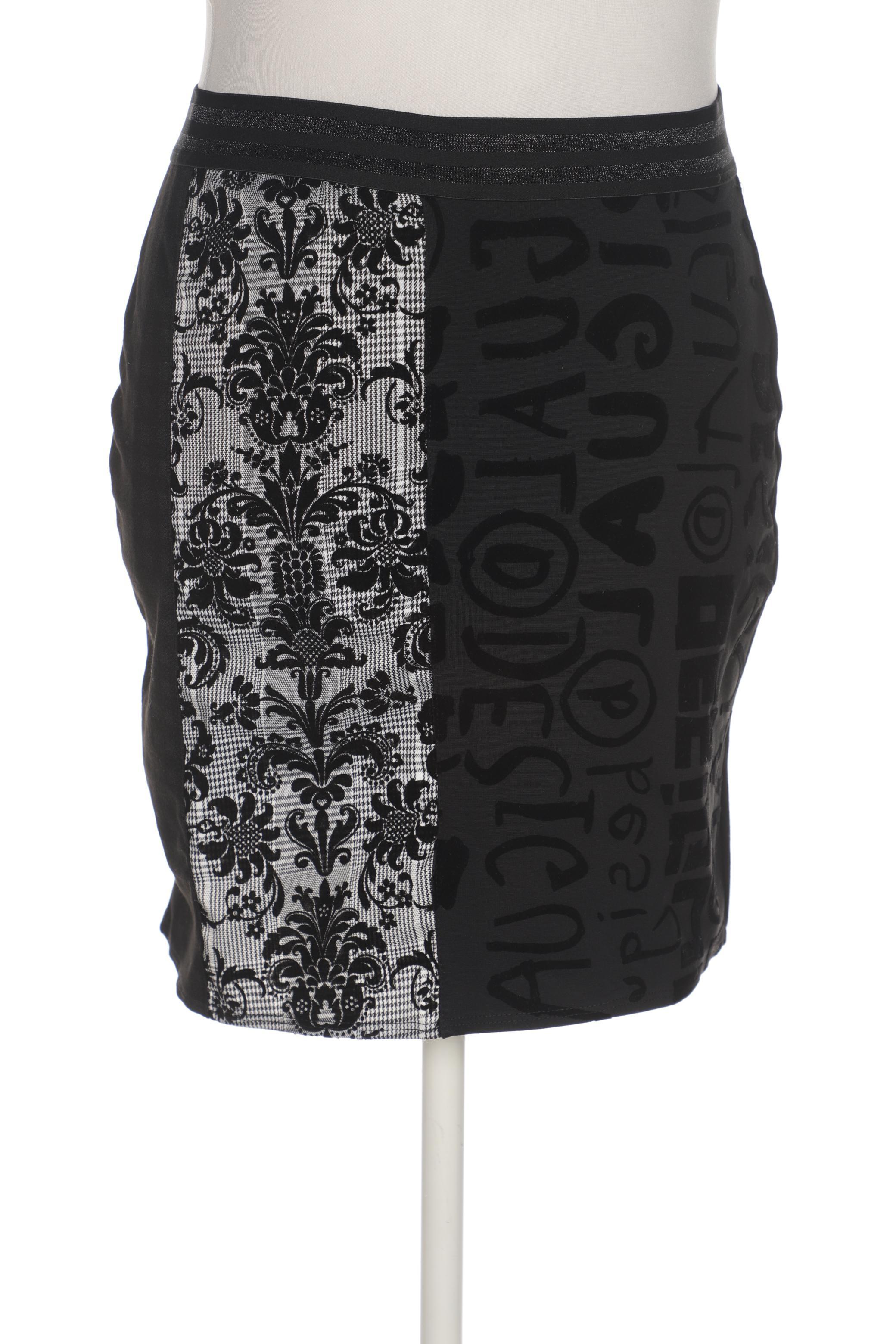 

Desigual Damen Rock, schwarz, Gr. 42