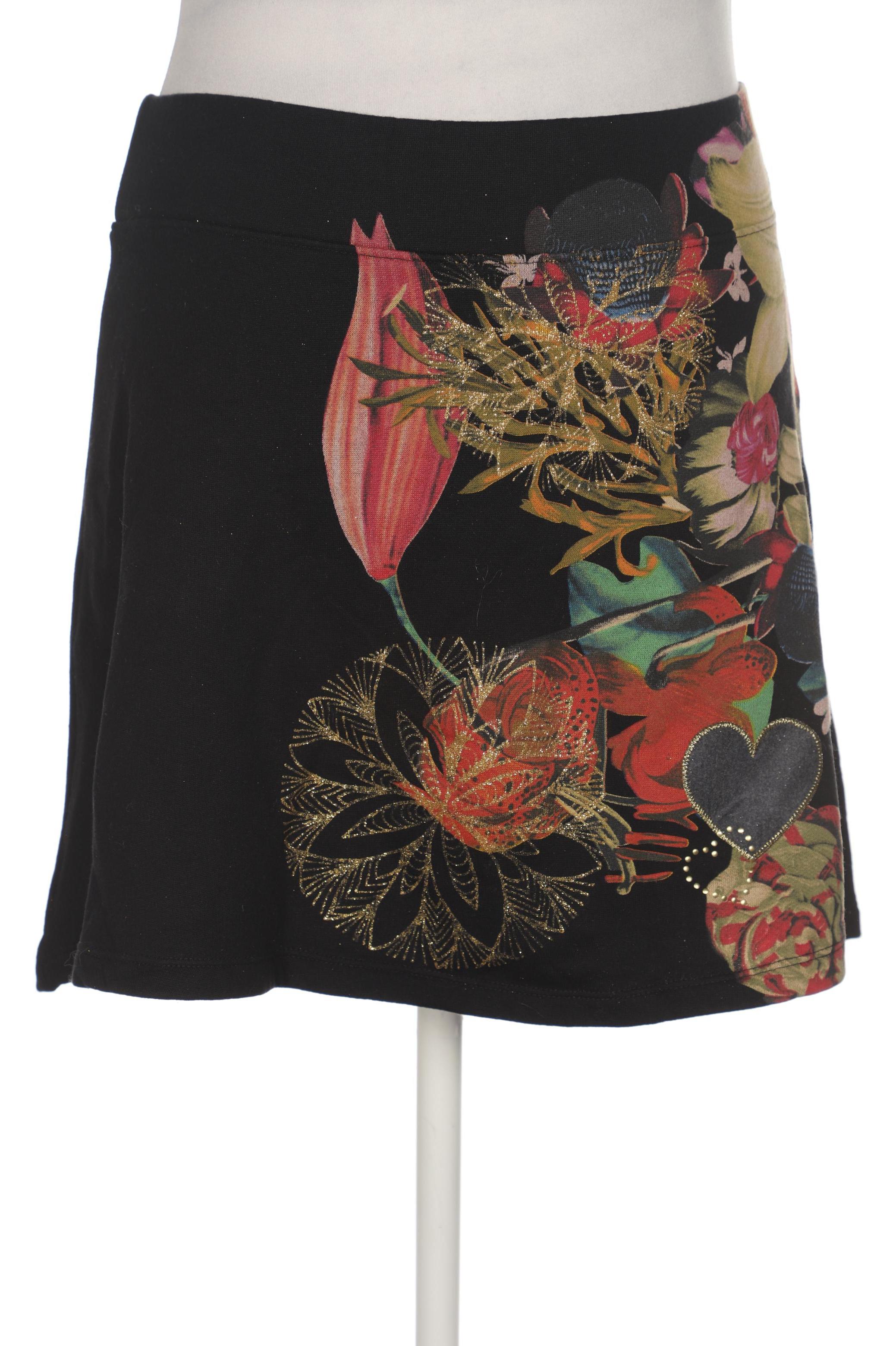 

Desigual Damen Rock, schwarz, Gr. 42