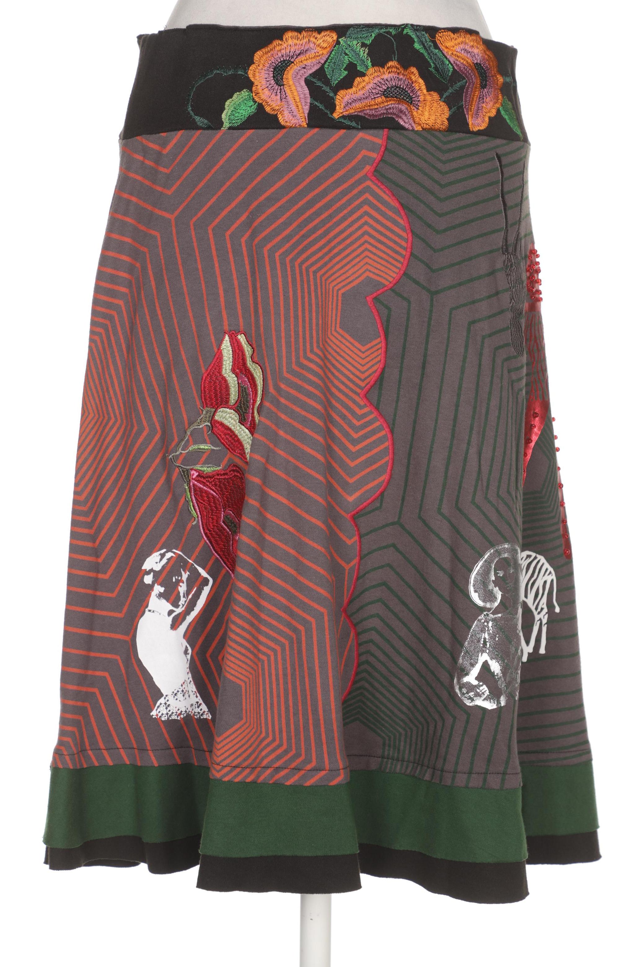 

Desigual Damen Rock, mehrfarbig, Gr. 38