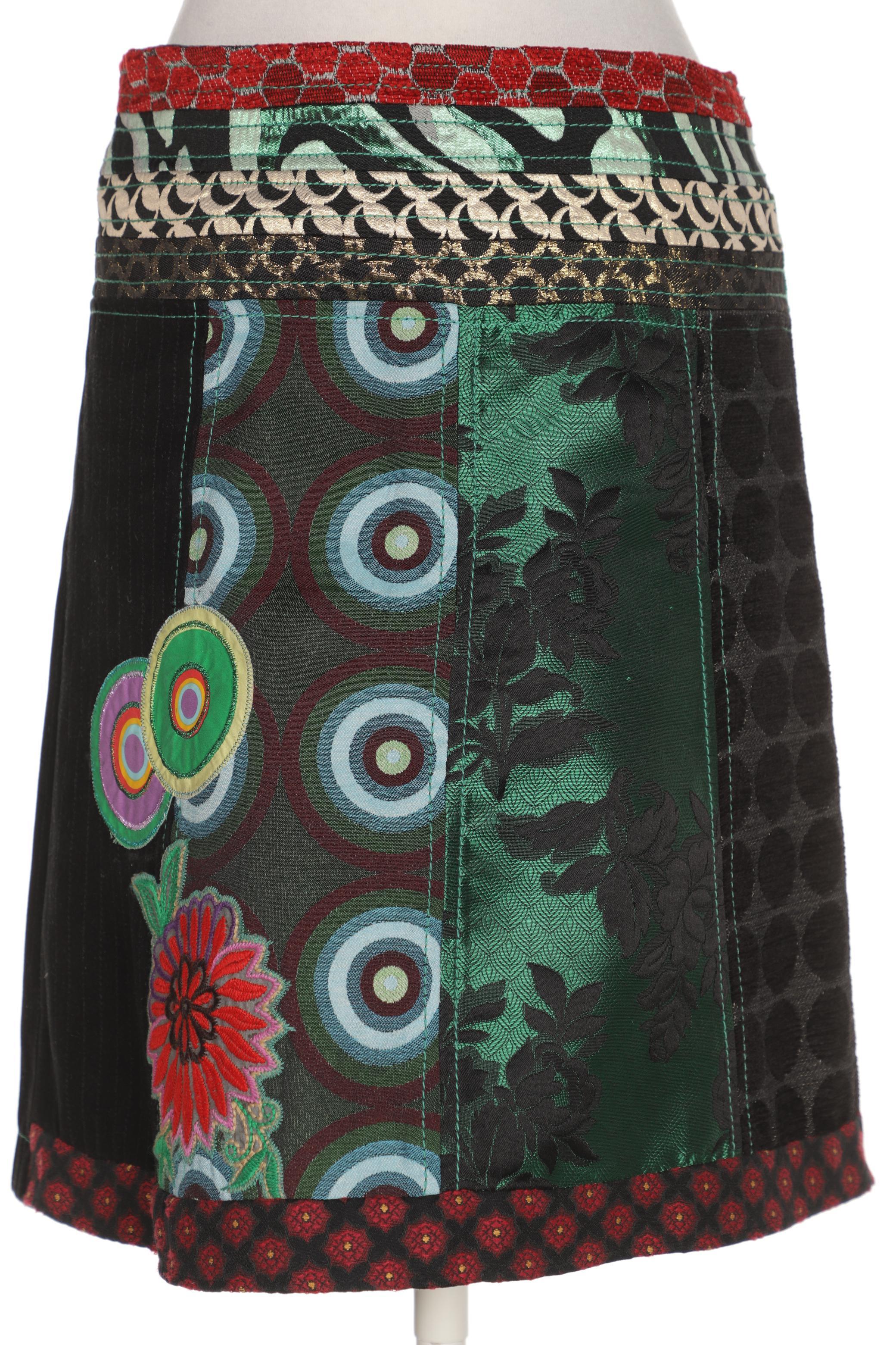 

Desigual Damen Rock, schwarz, Gr. 38