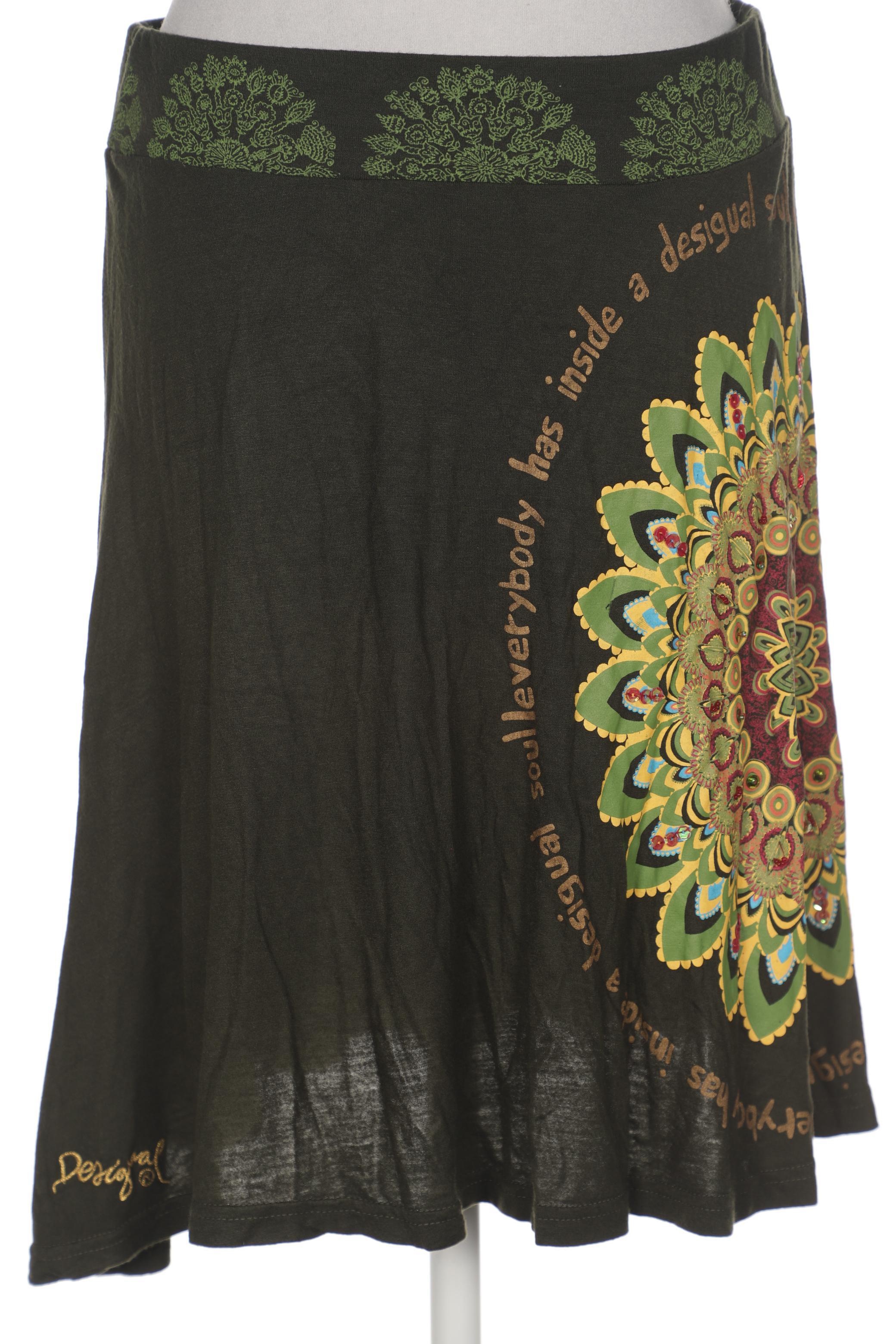 

Desigual Damen Rock, grün, Gr. 38