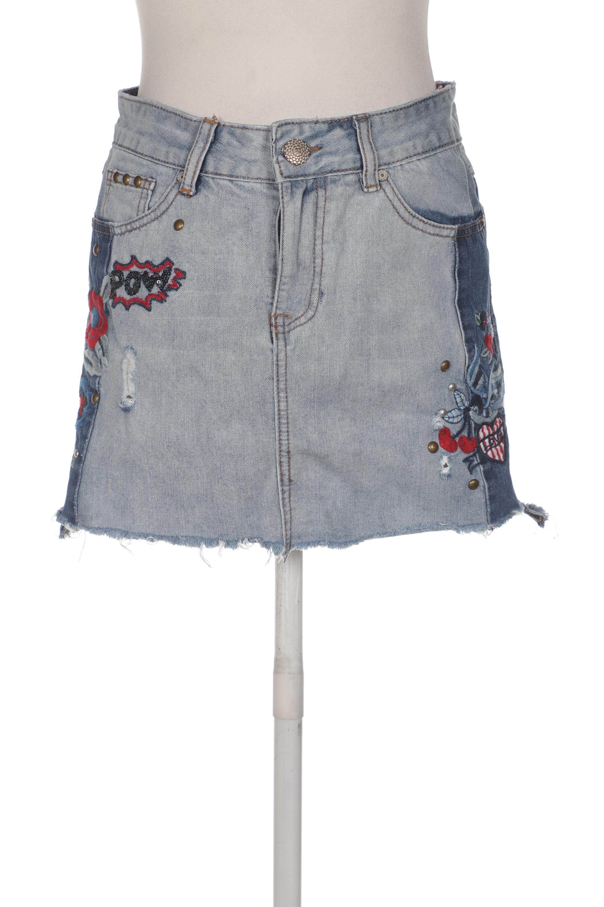 

Desigual Damen Rock, blau, Gr. 28