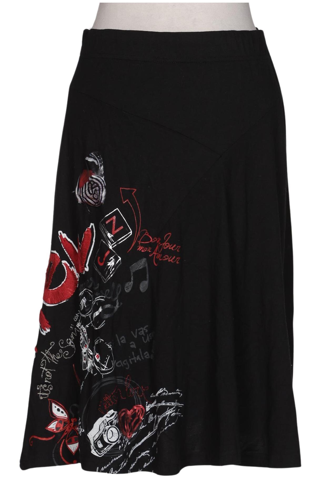 

Desigual Damen Rock, schwarz, Gr. 36