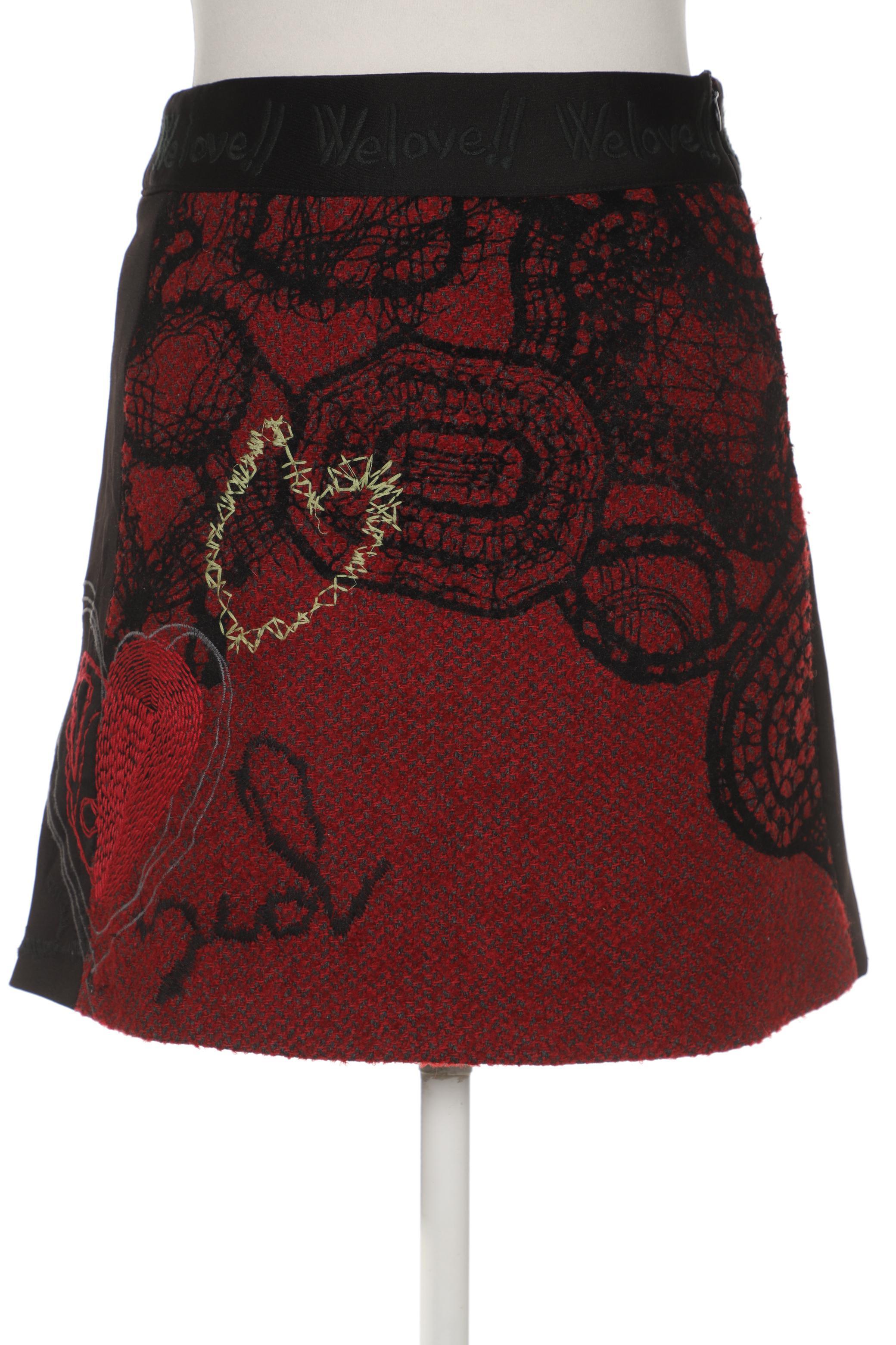 

Desigual Damen Rock, rot