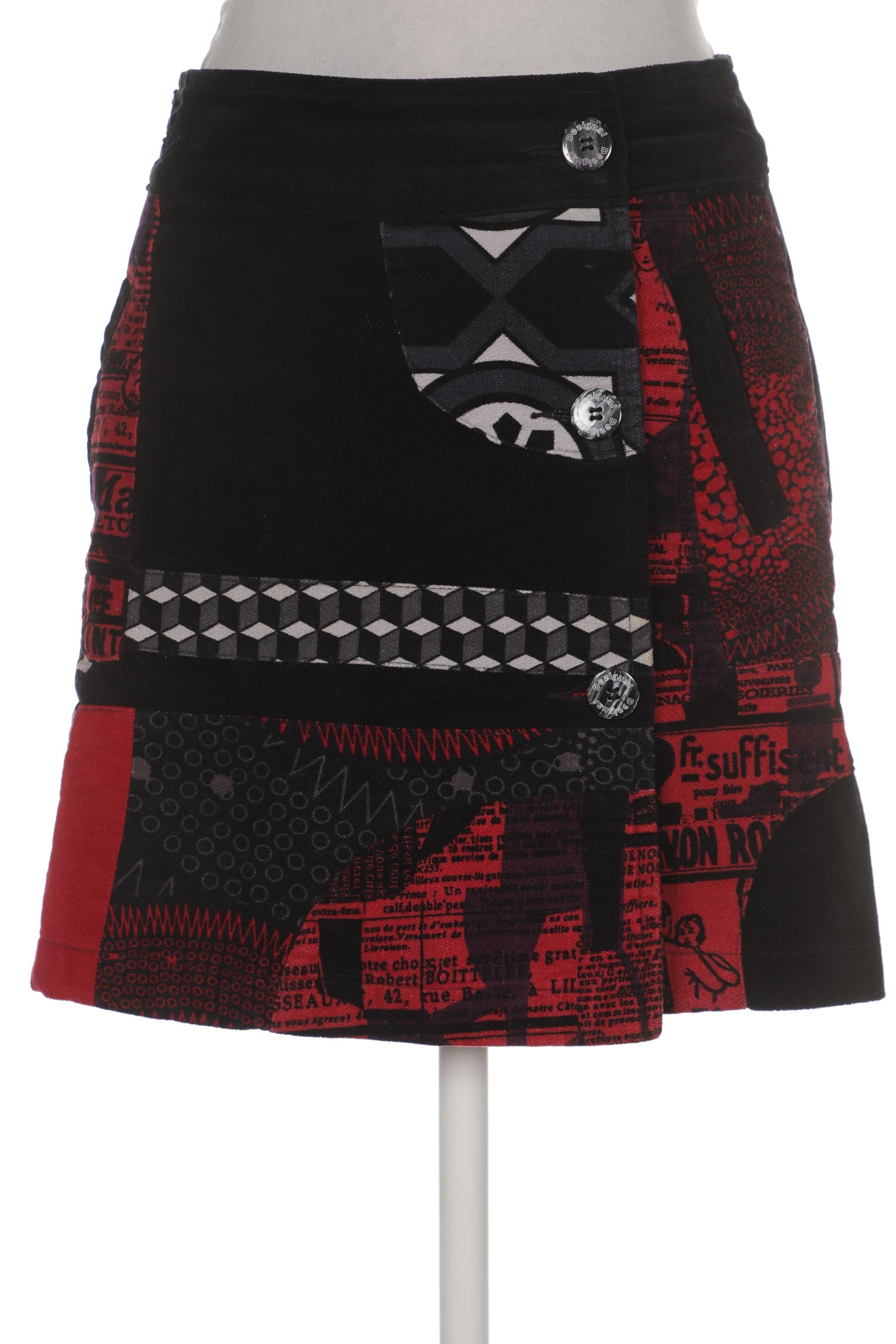 

Desigual Damen Rock, schwarz, Gr. 36