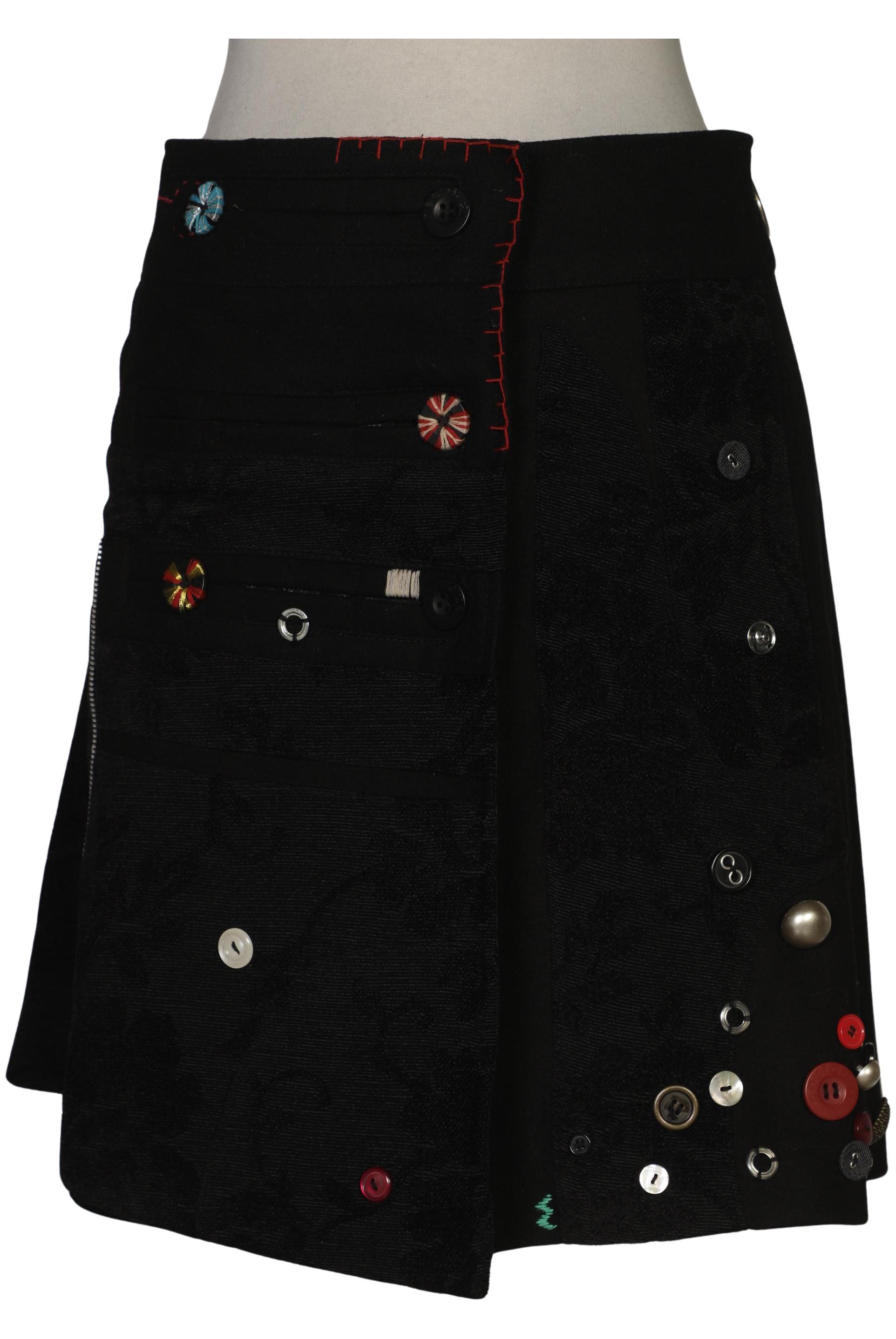 

Desigual Damen Rock, schwarz, Gr. 38
