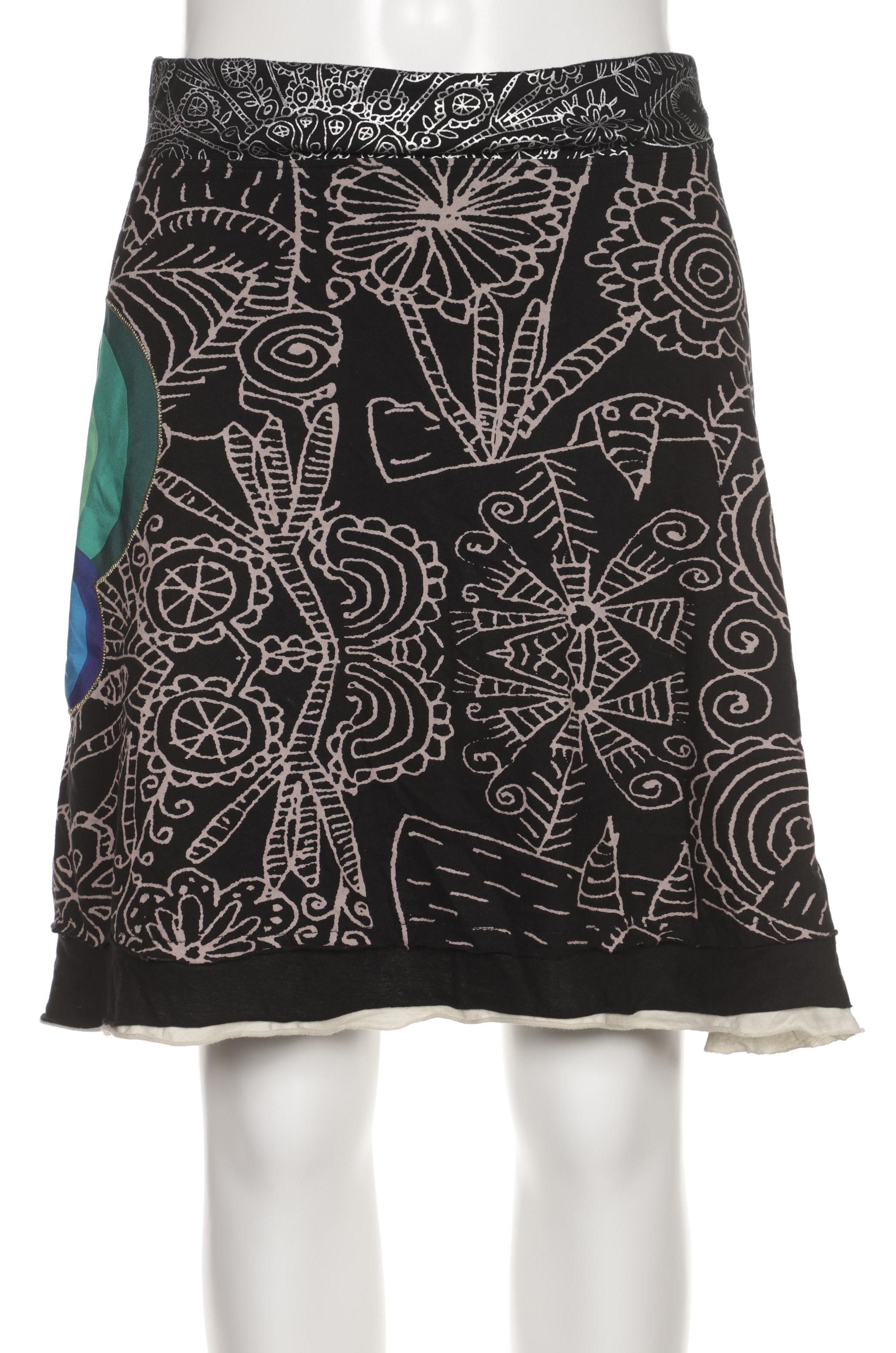 

Desigual Damen Rock, schwarz, Gr. 44
