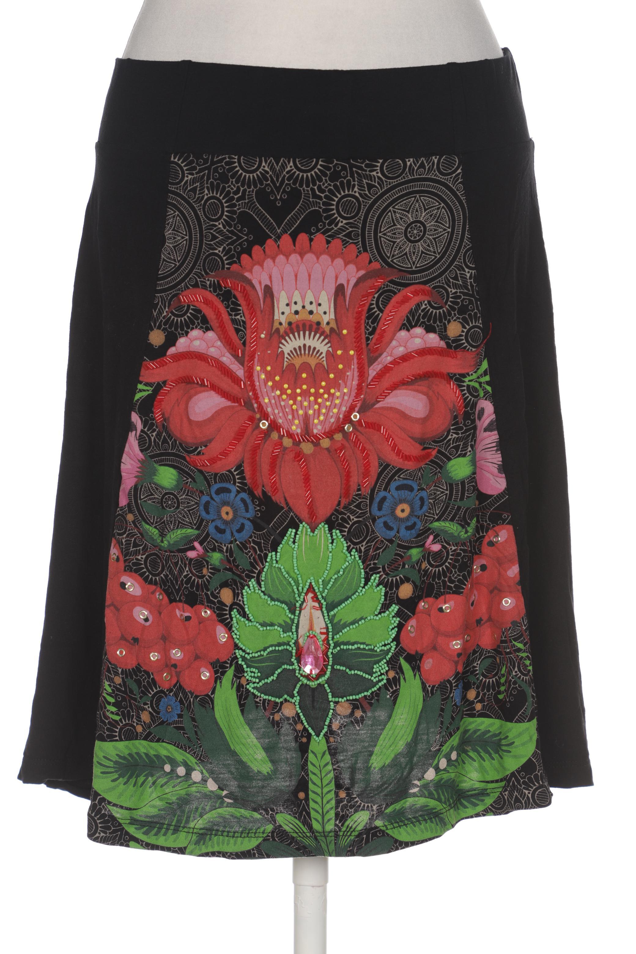 

Desigual Damen Rock, schwarz, Gr. 38
