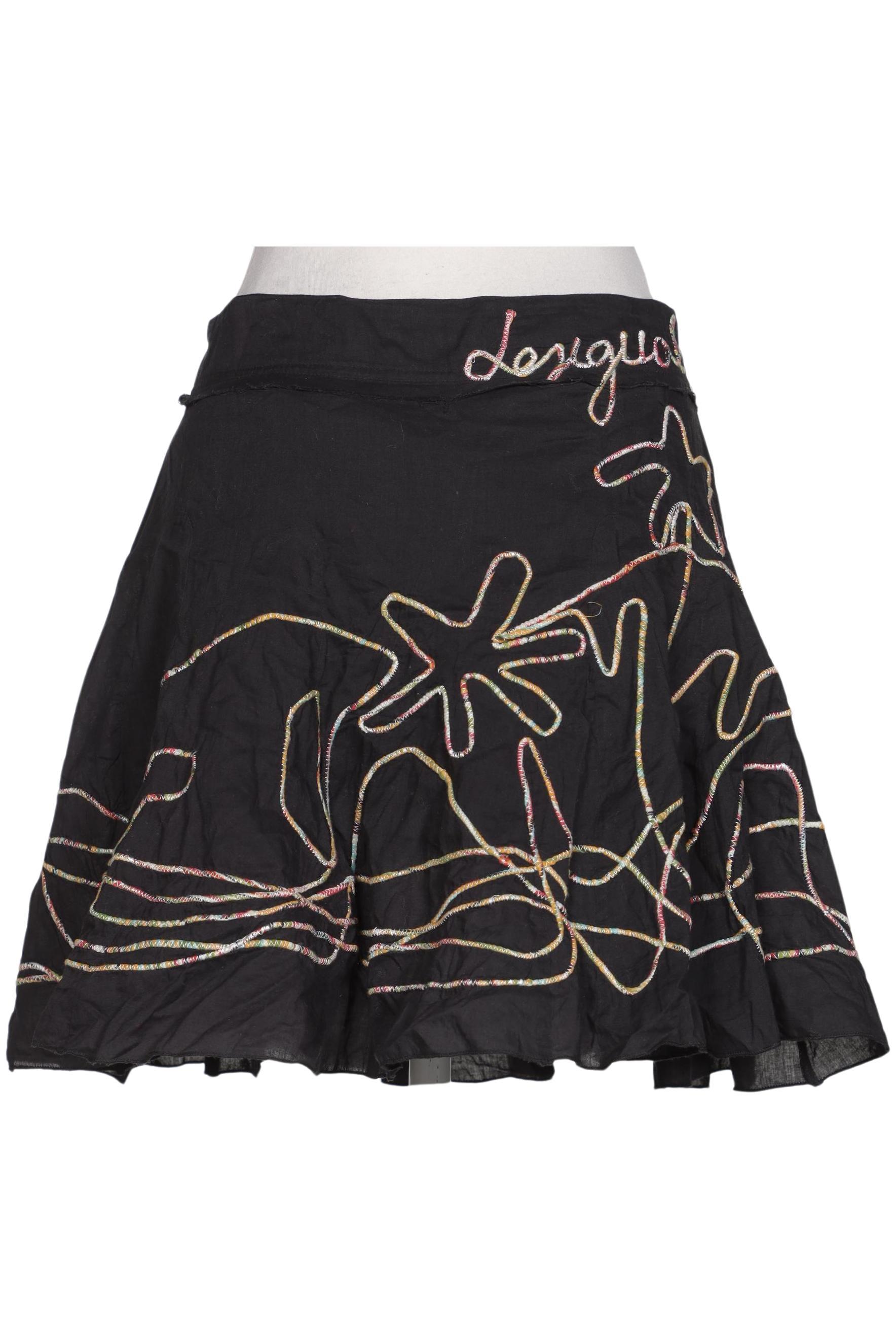 

Desigual Damen Rock, schwarz, Gr. 38