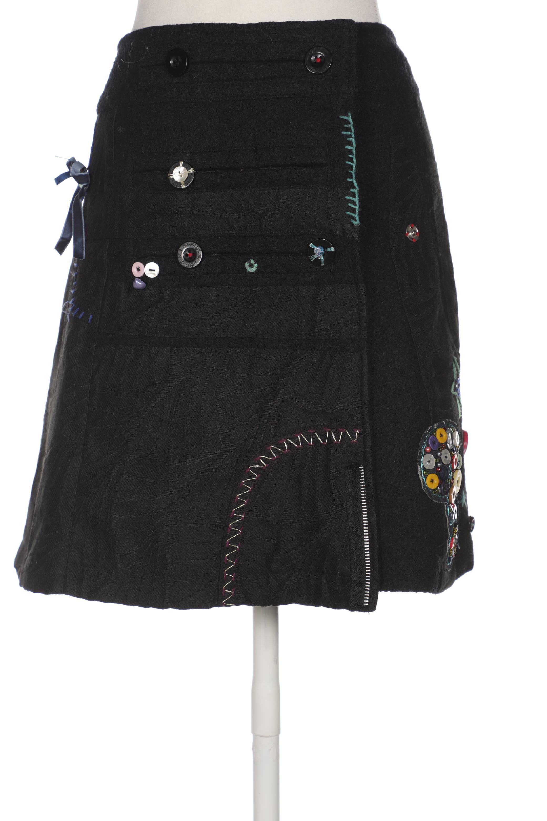 

Desigual Damen Rock, schwarz, Gr. 38