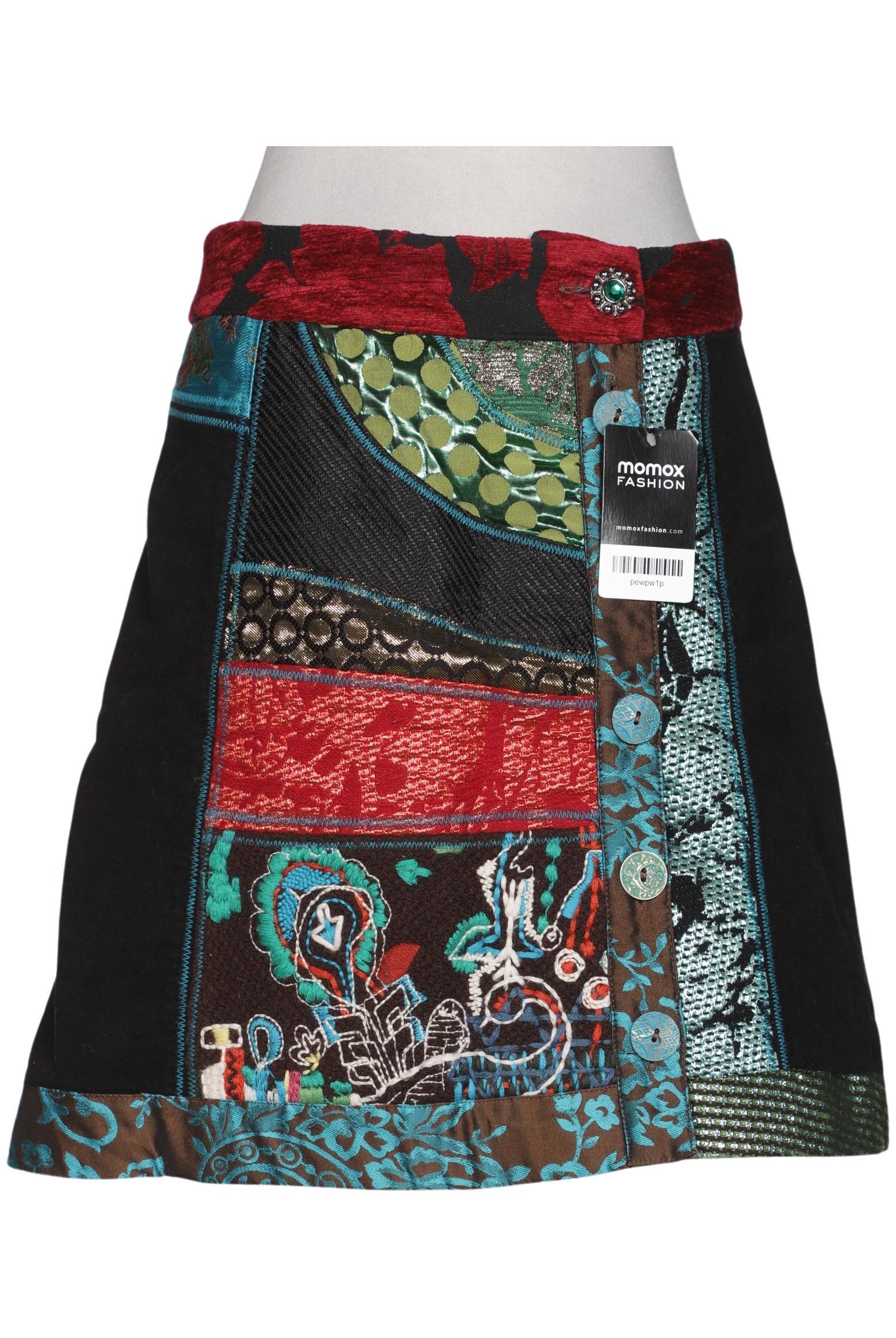 

Desigual Damen Rock, mehrfarbig, Gr. 34