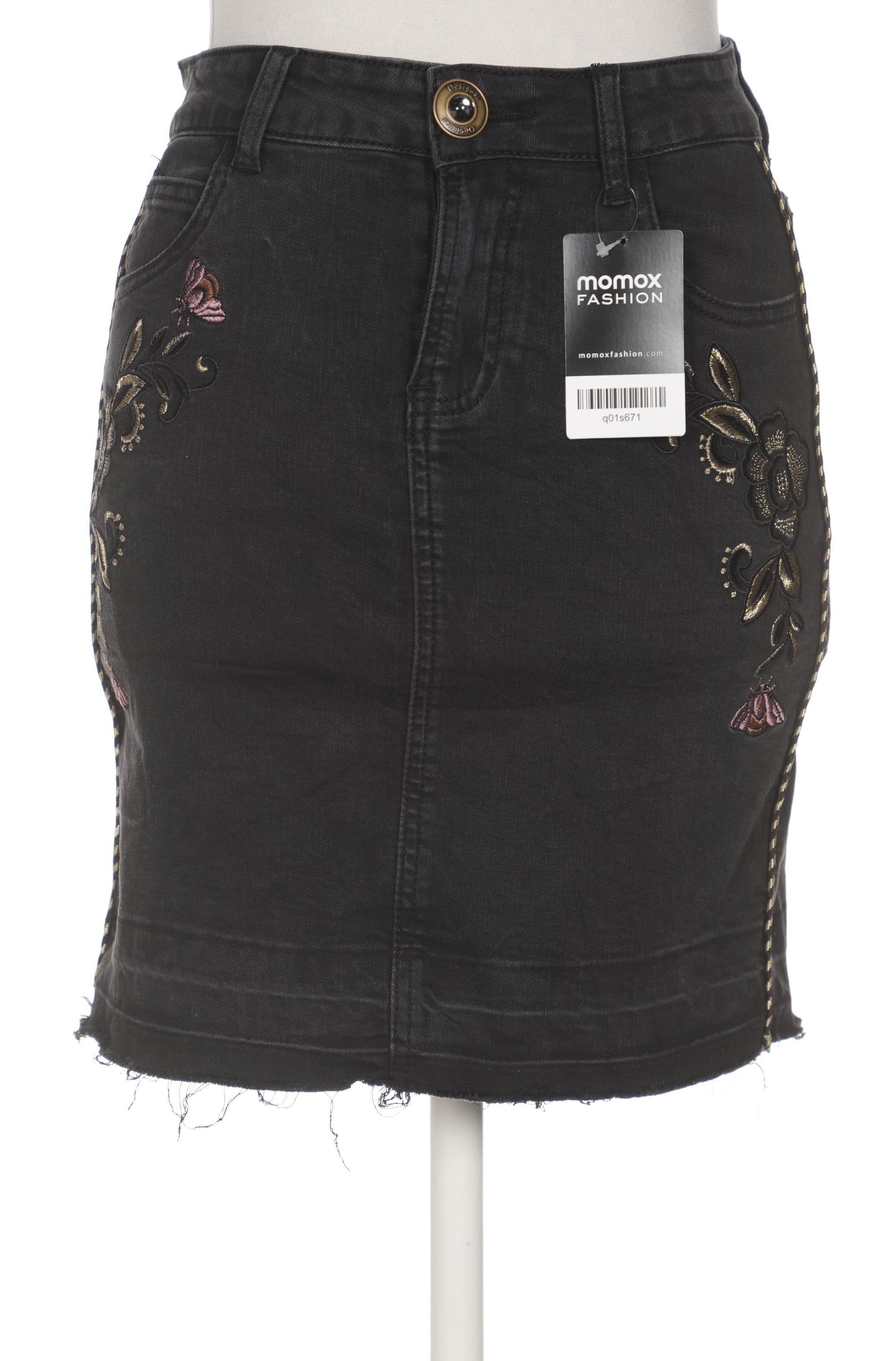 

Desigual Damen Rock, schwarz