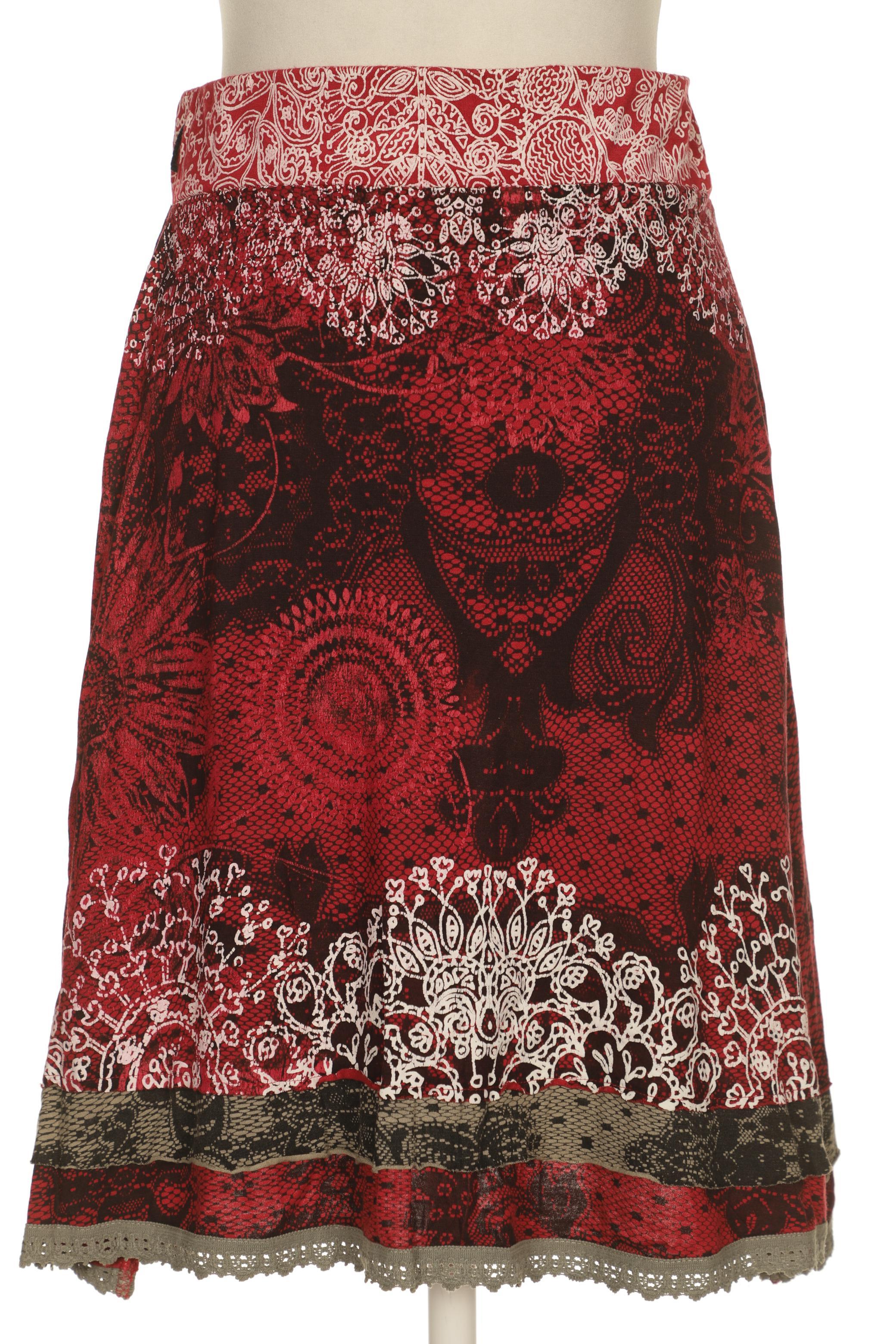 

Desigual Damen Rock, bordeaux, Gr. 38