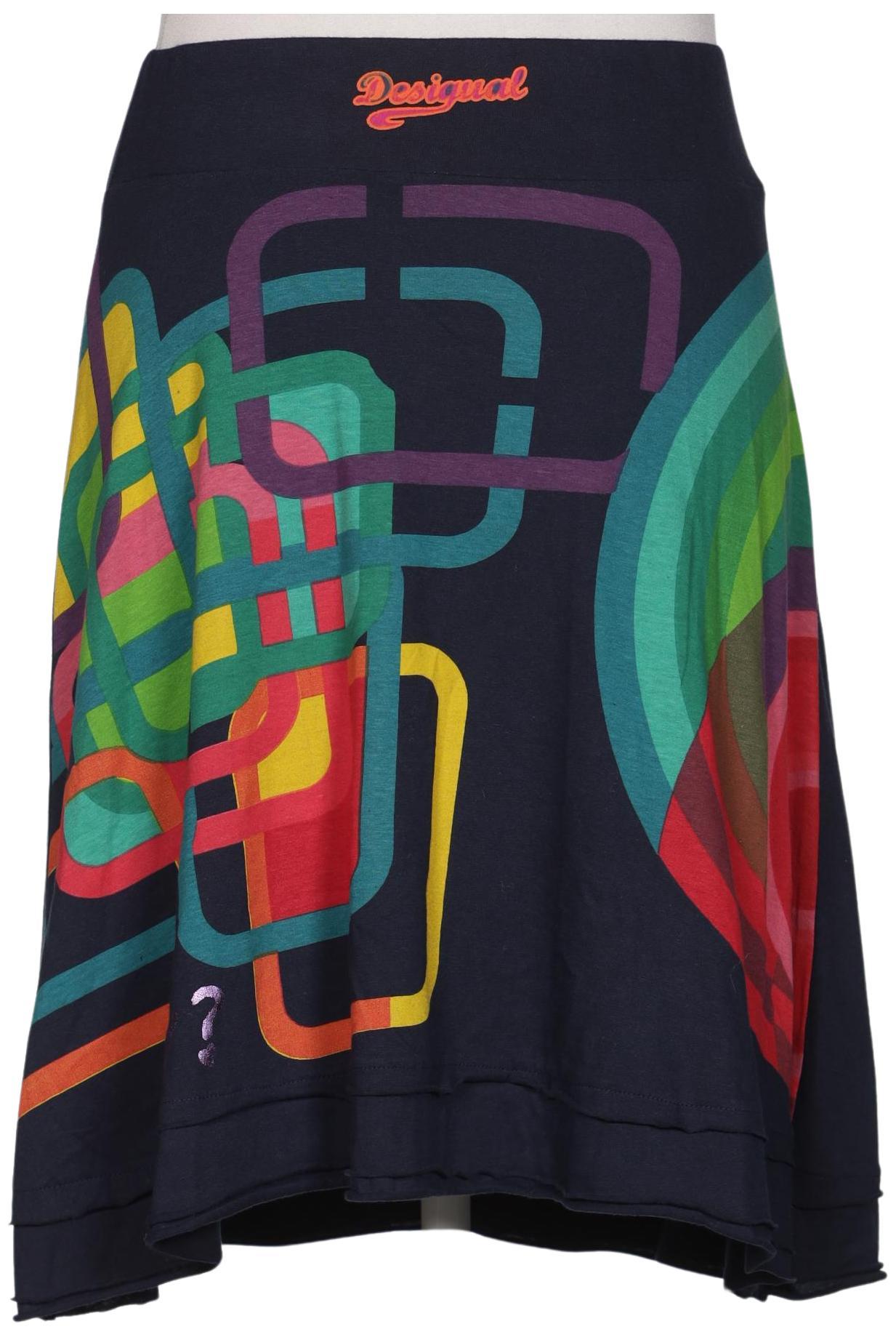 

Desigual Damen Rock, marineblau, Gr. 42