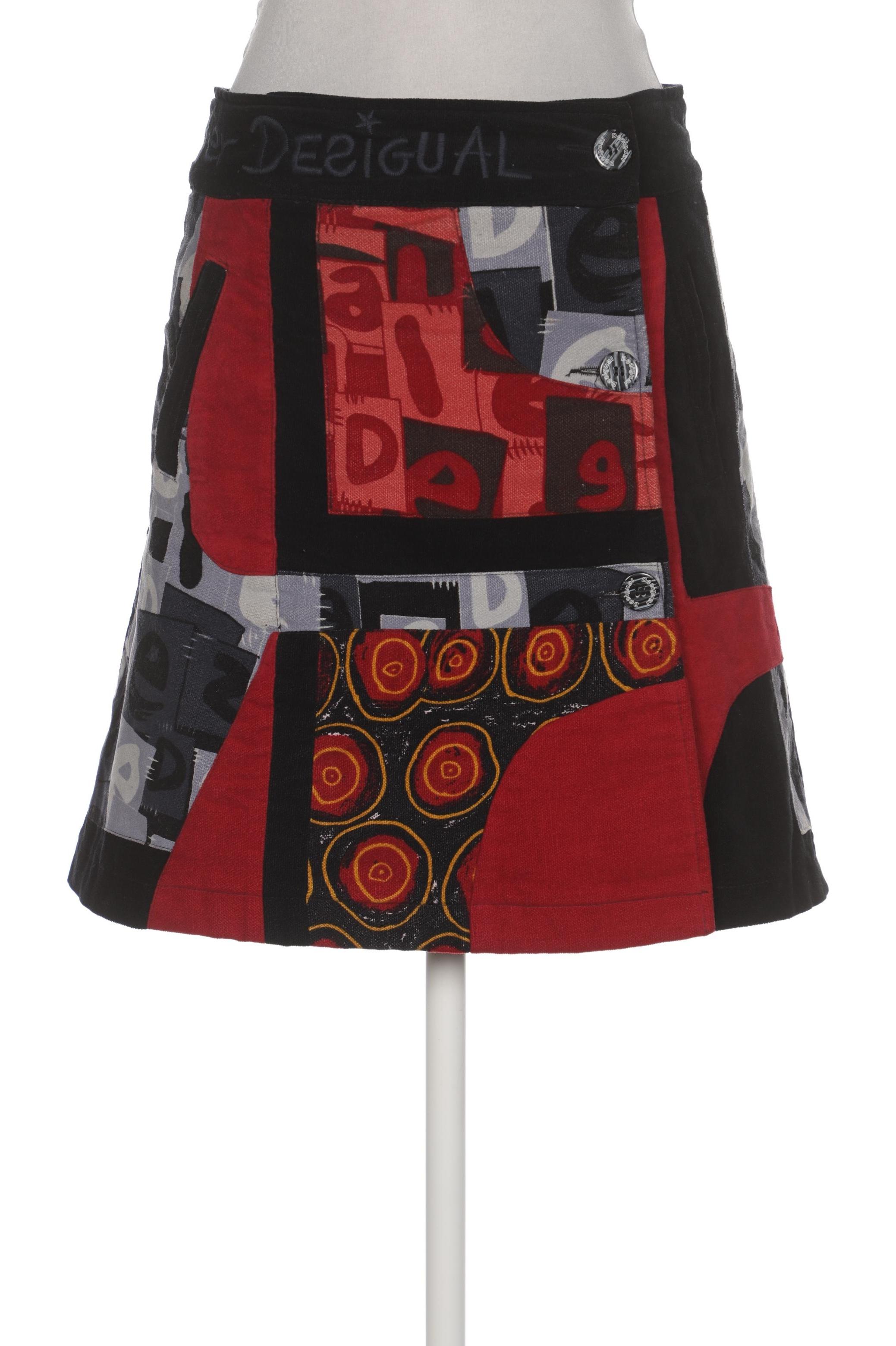 

Desigual Damen Rock, schwarz, Gr. 40